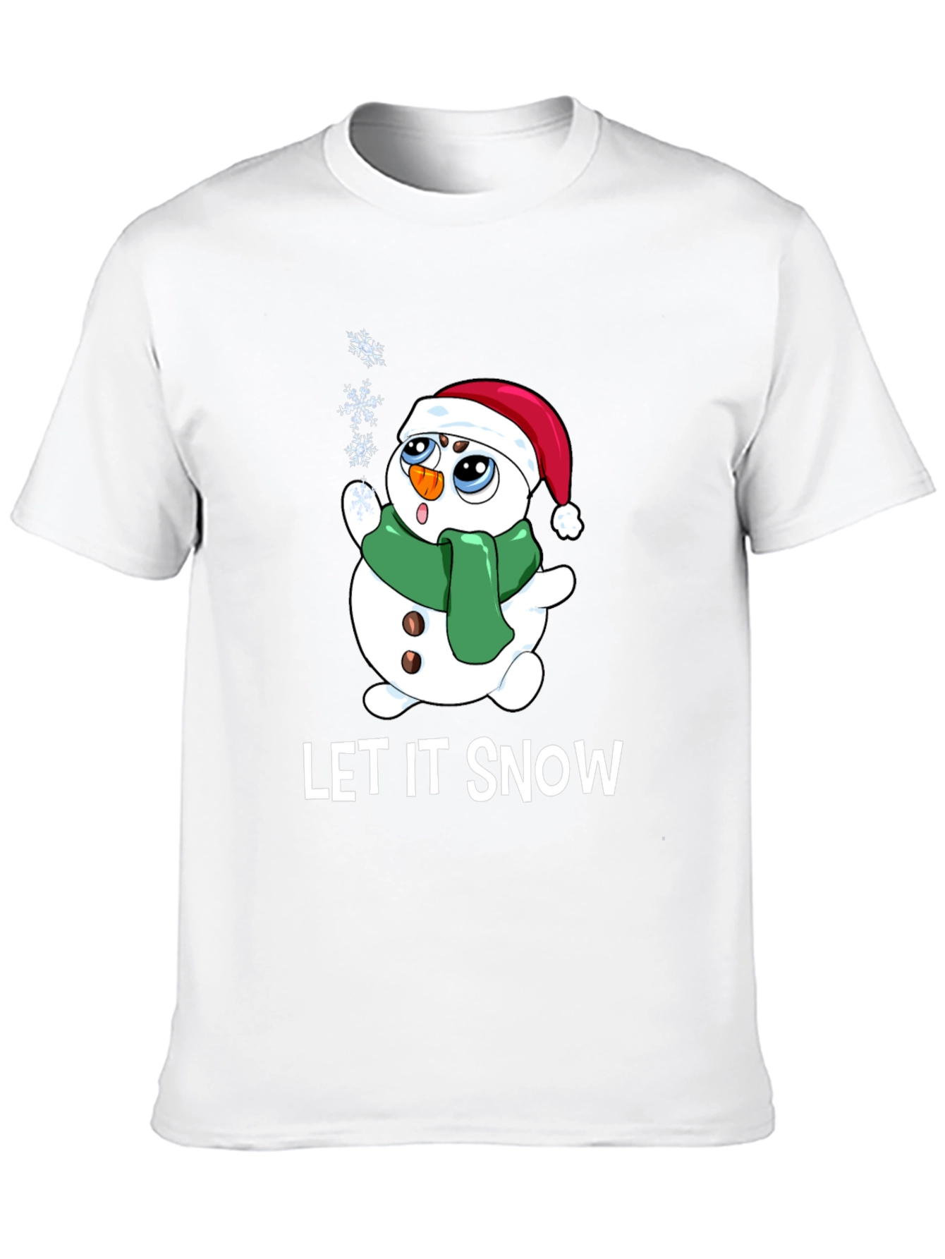 Let It Snow Holiday Graphic Tee