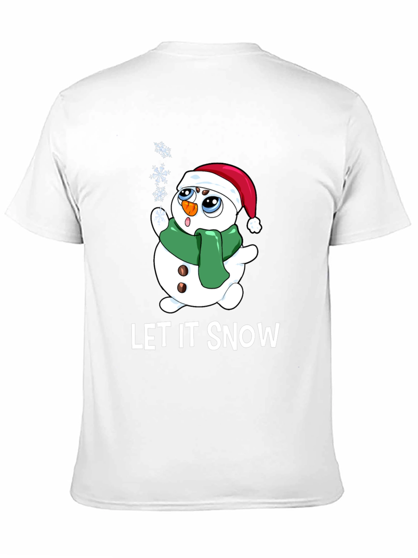Let It Snow Holiday Graphic Tee