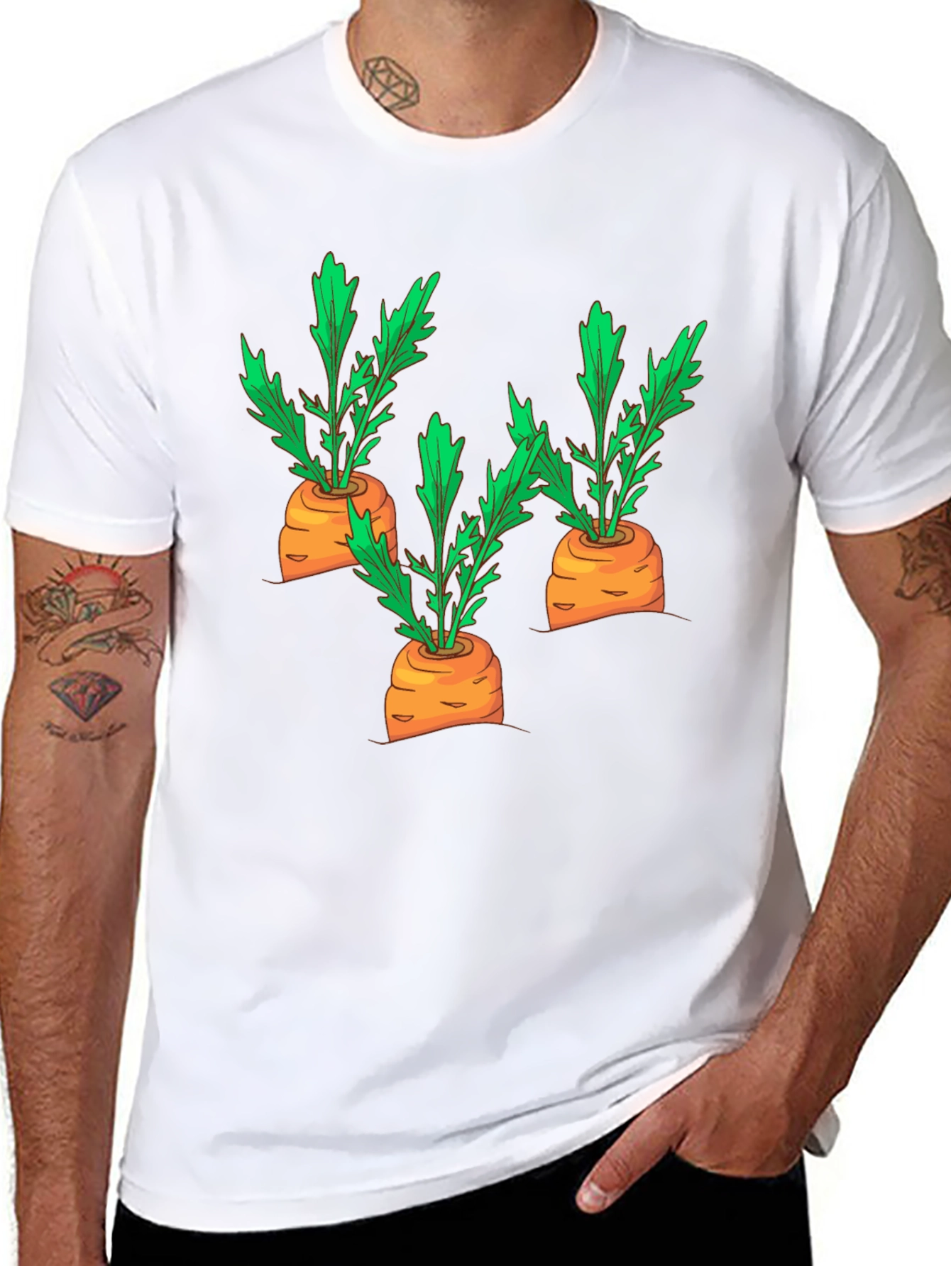 Carrot Patch T-Shirt - Garden Humor Tee