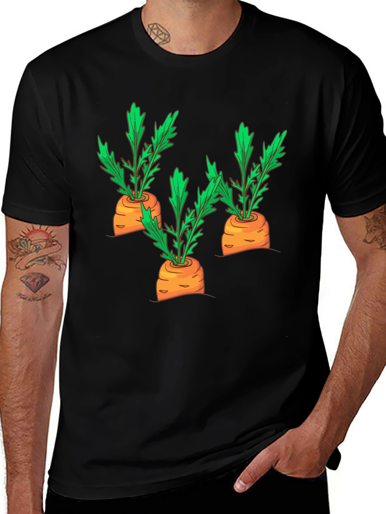 Carrot Patch T-Shirt - Garden Humor Tee