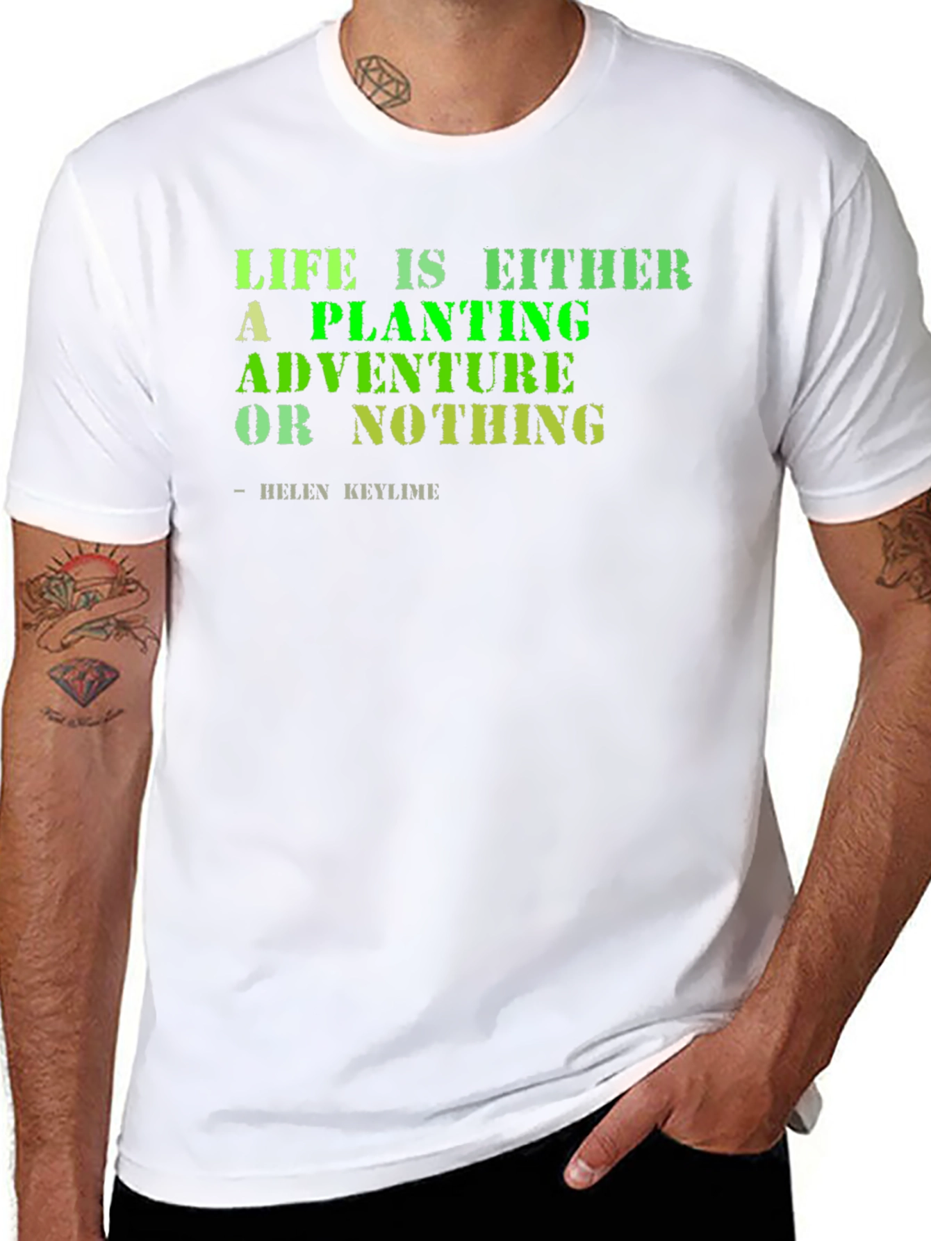 Life Adventure T-Shirt - Planting is Adventure