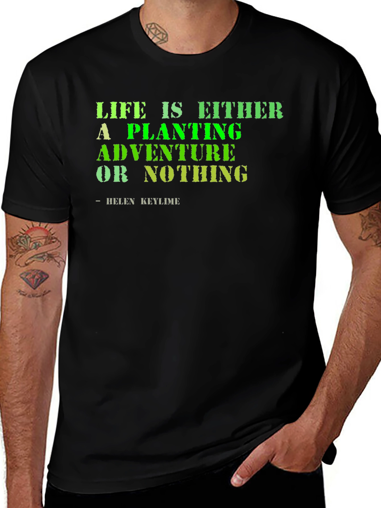 Life Adventure T-Shirt - Planting is Adventure