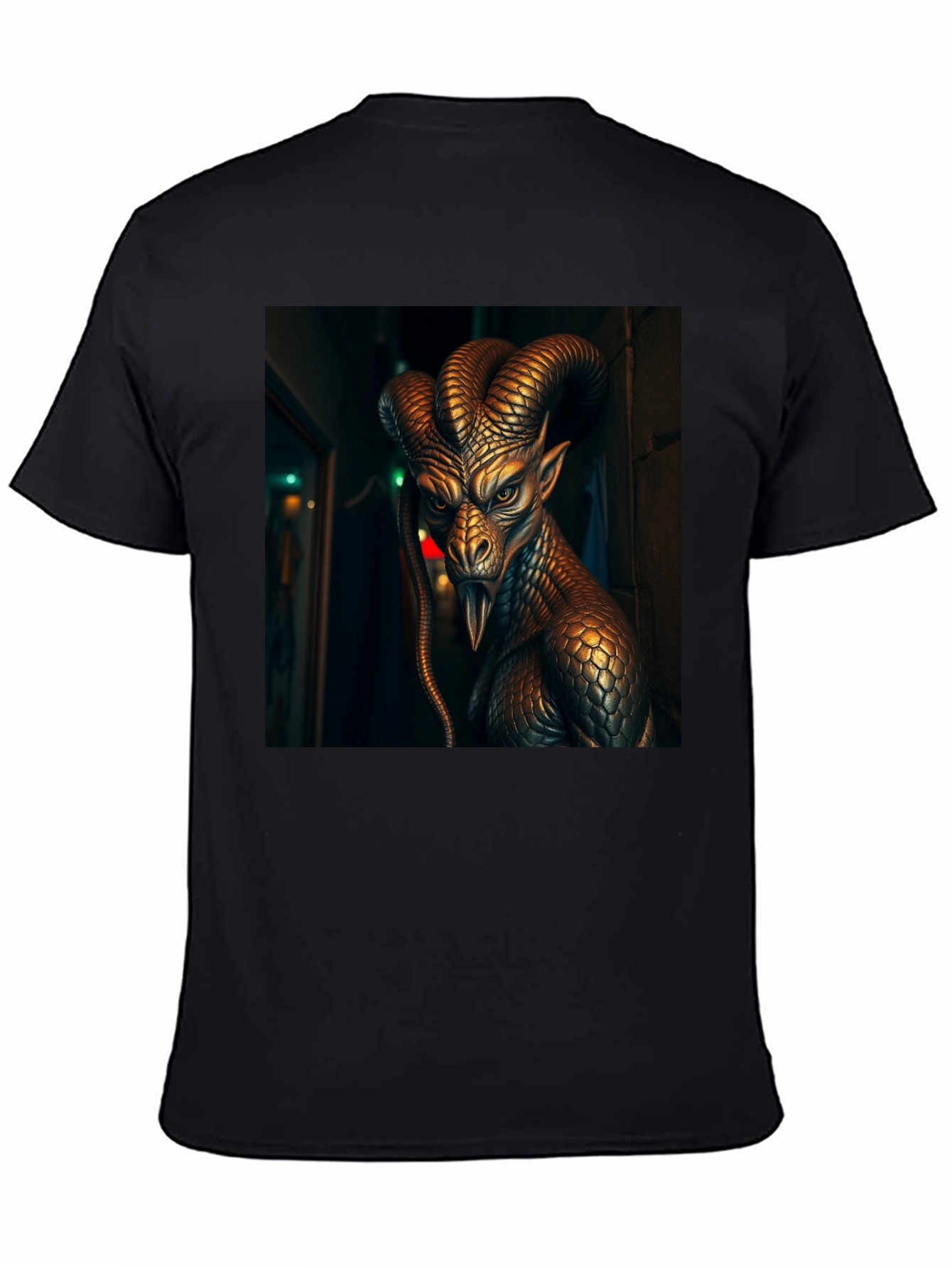 Dragon Graphic Black T-Shirt