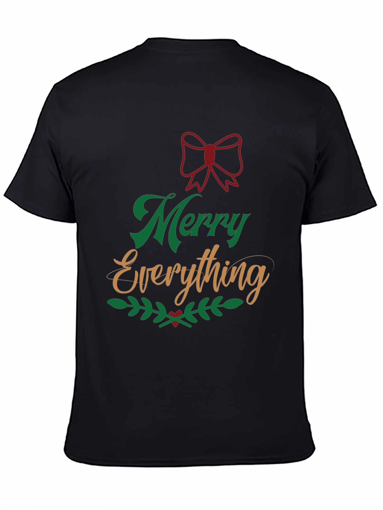 Merry Everything Graphic T-Shirt Holiday Tee