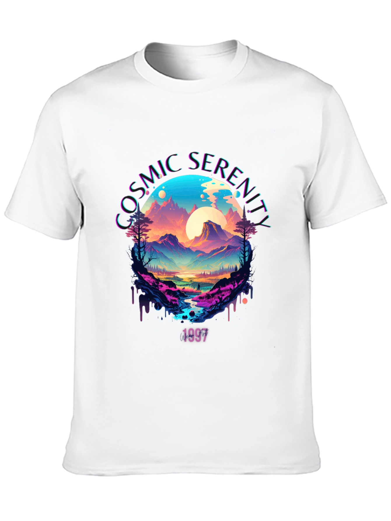Cosmic Serenity 1997 Graphic T-Shirt