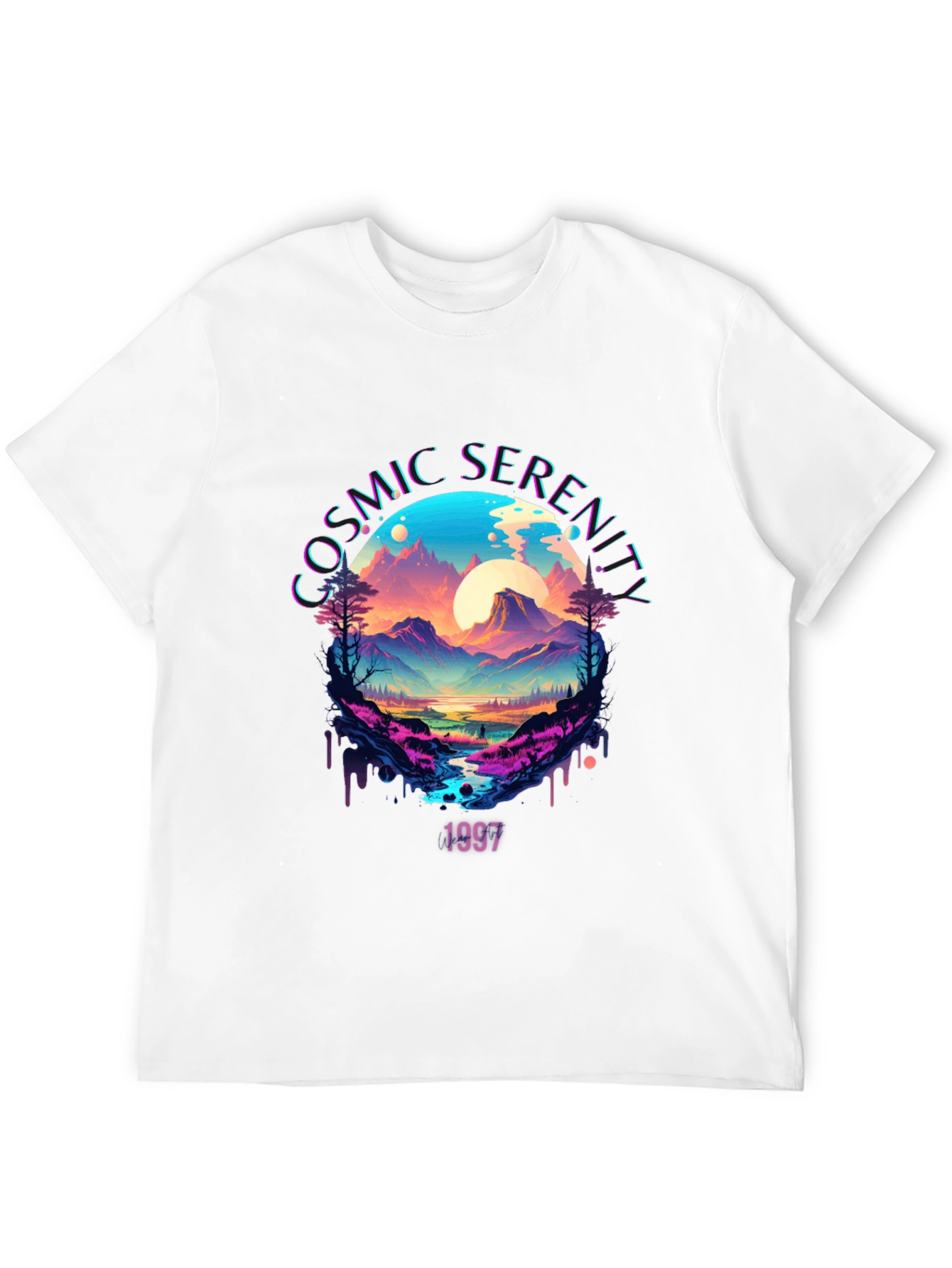 Cosmic Serenity 1997 Graphic T-Shirt