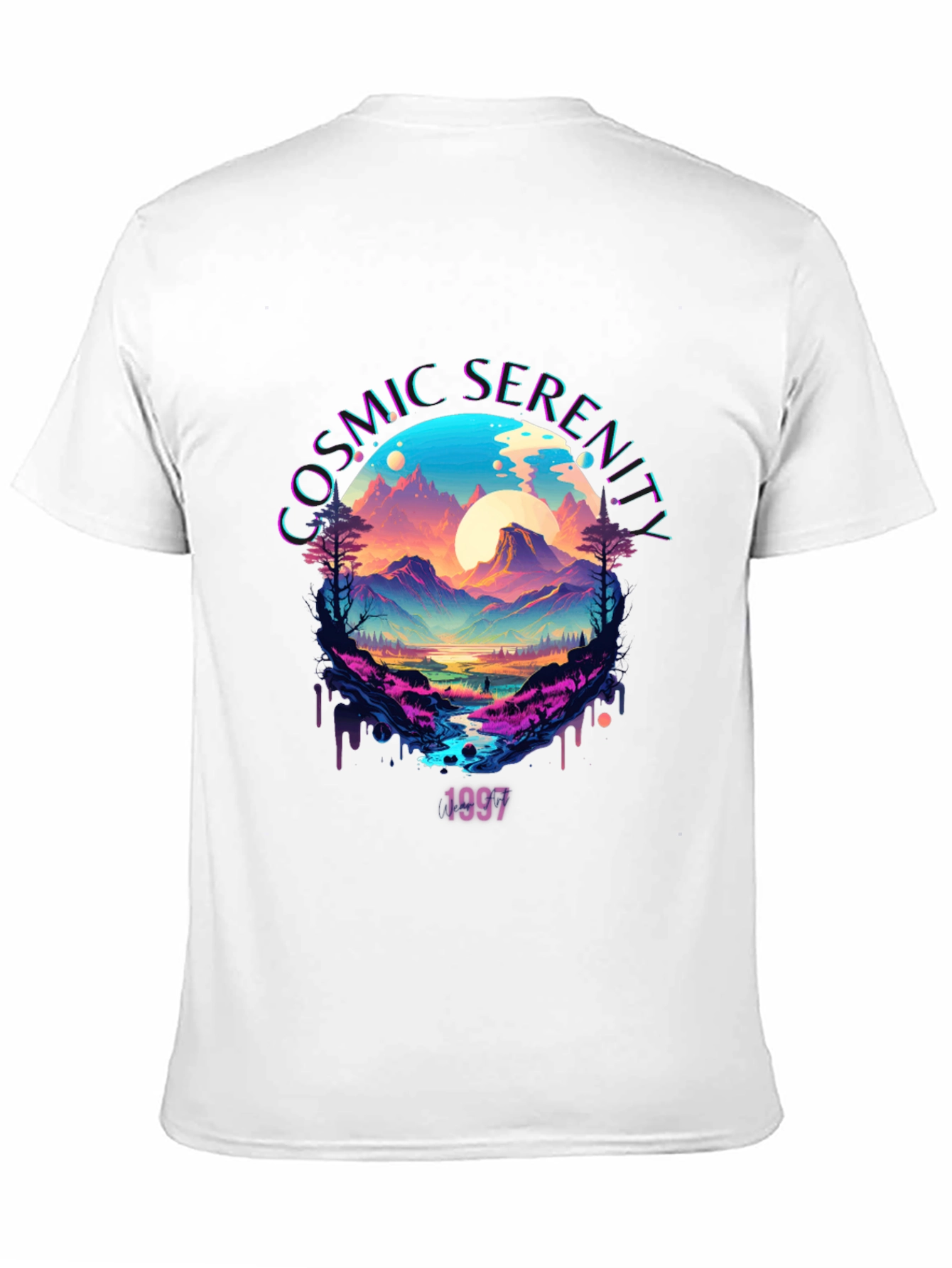 Cosmic Serenity 1997 Graphic T-Shirt