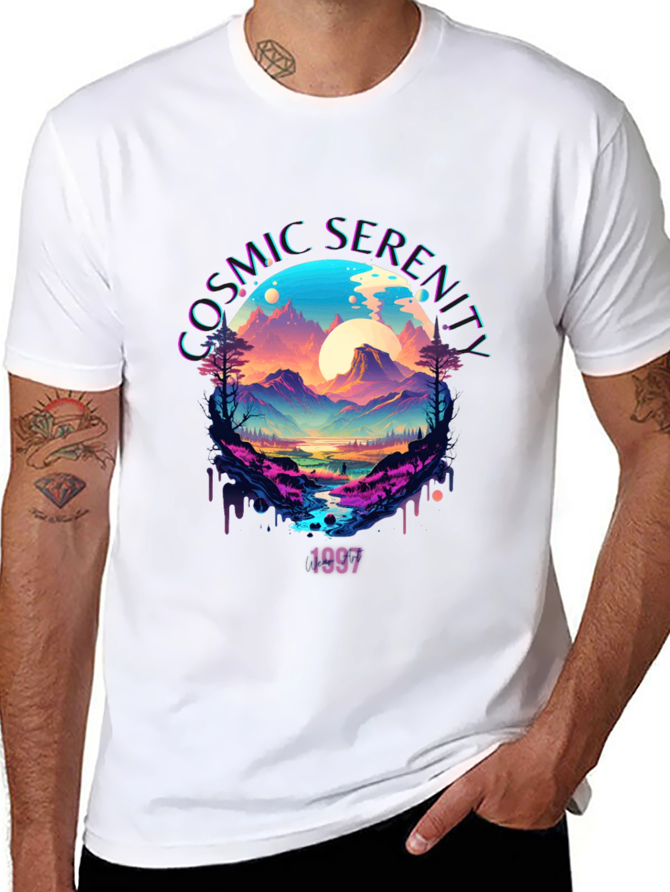 Cosmic Serenity 1997 Graphic T-Shirt