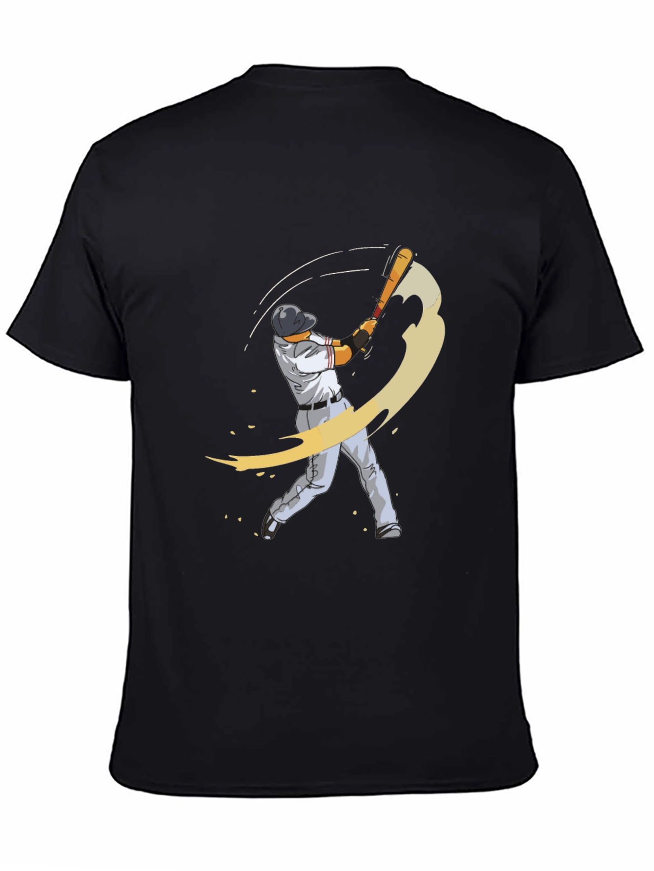 Baseball Player Graphic T-Shirt