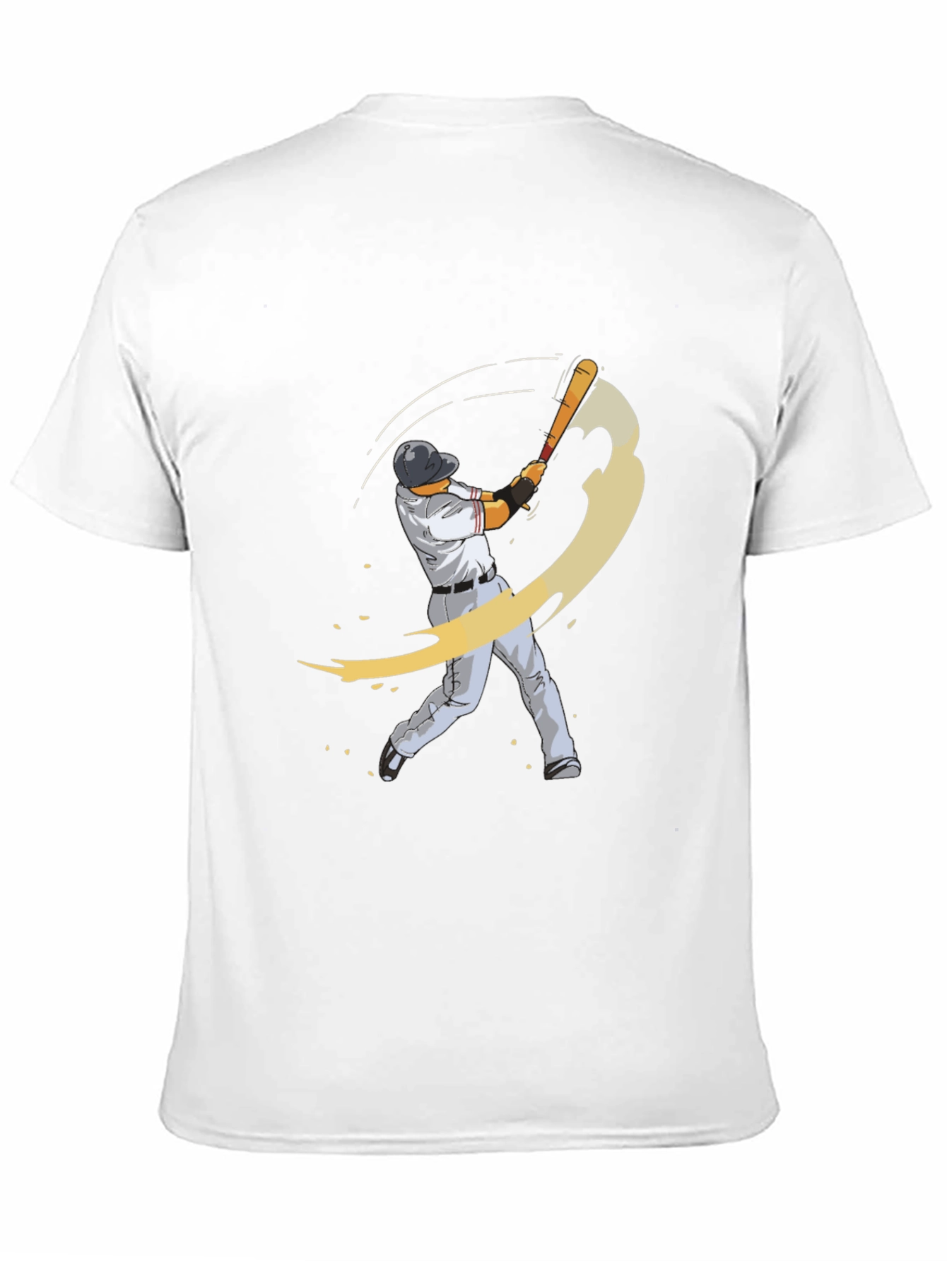 Baseball Player Graphic T-Shirt