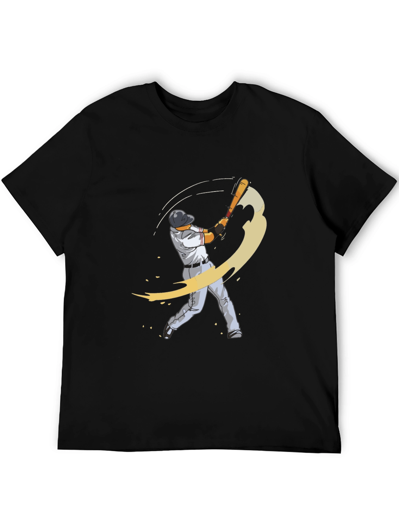 Baseball Player Graphic T-Shirt