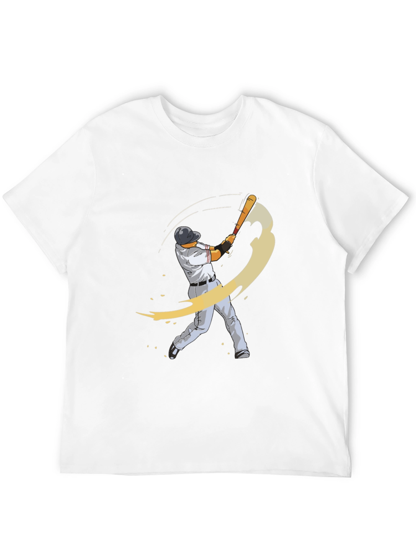 Baseball Player Graphic T-Shirt