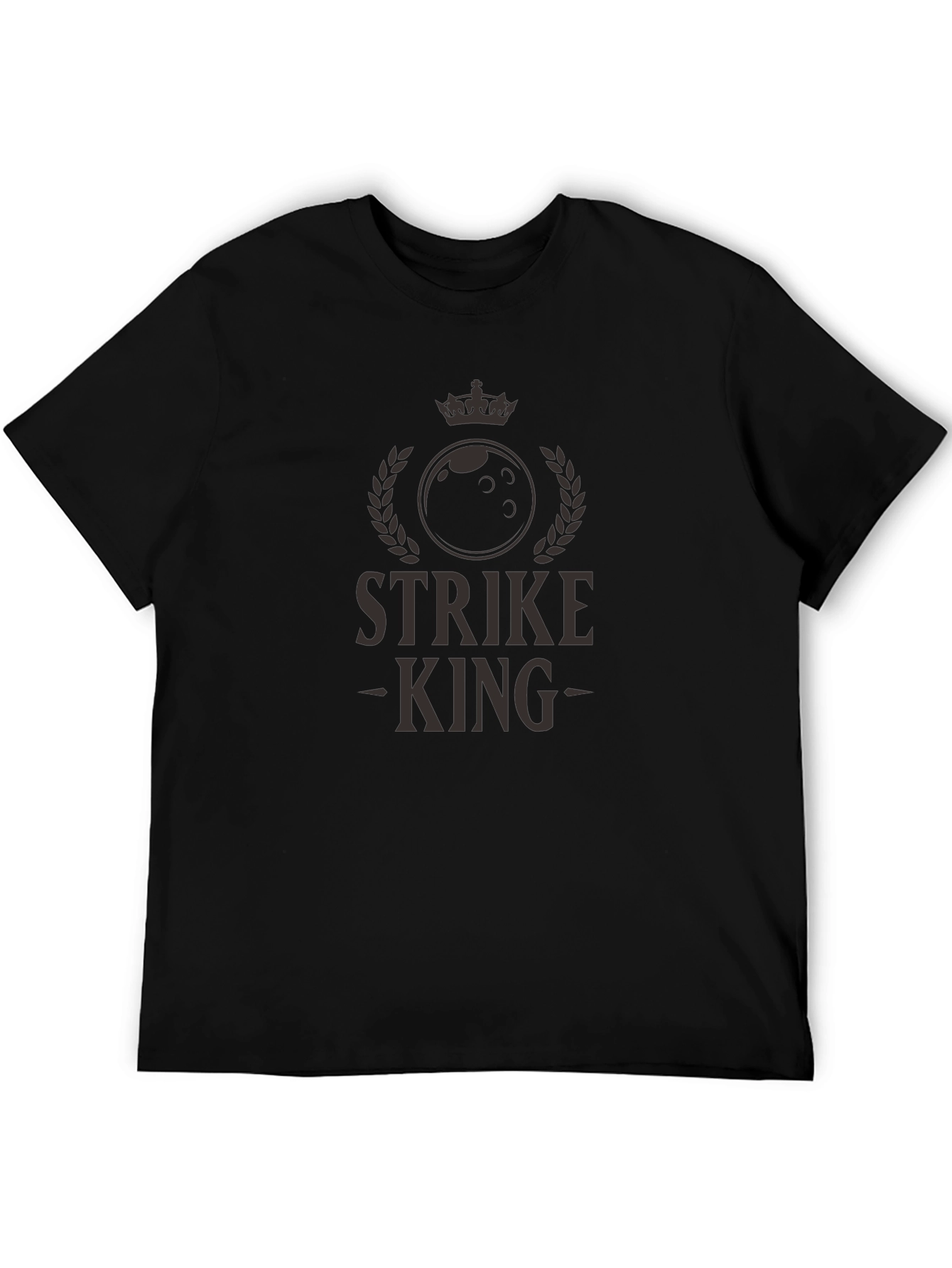 Strike King Graphic T-Shirt - Black Bowling Tee