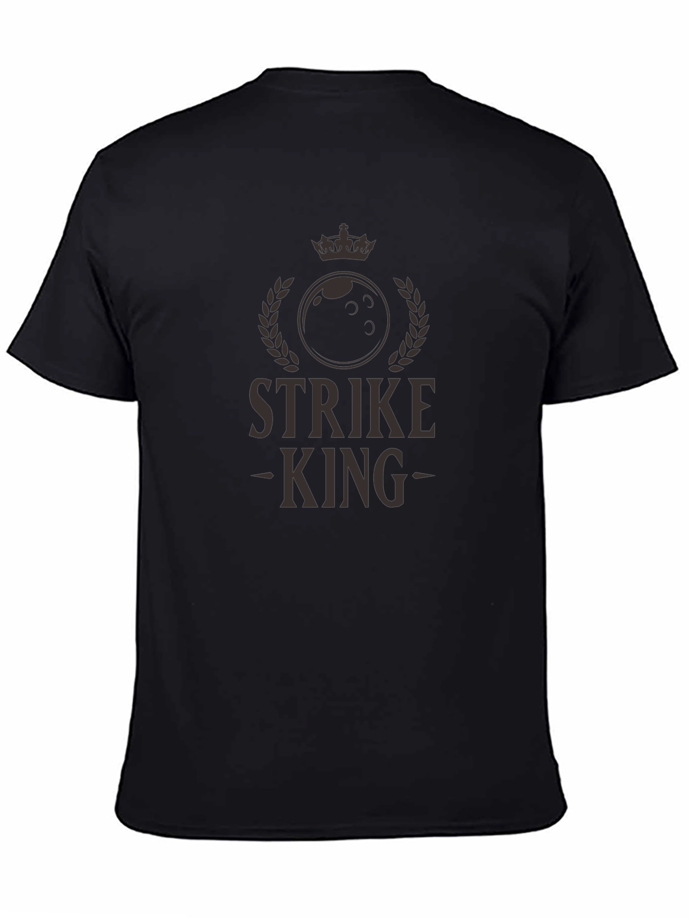 Strike King Graphic T-Shirt - Black Bowling Tee