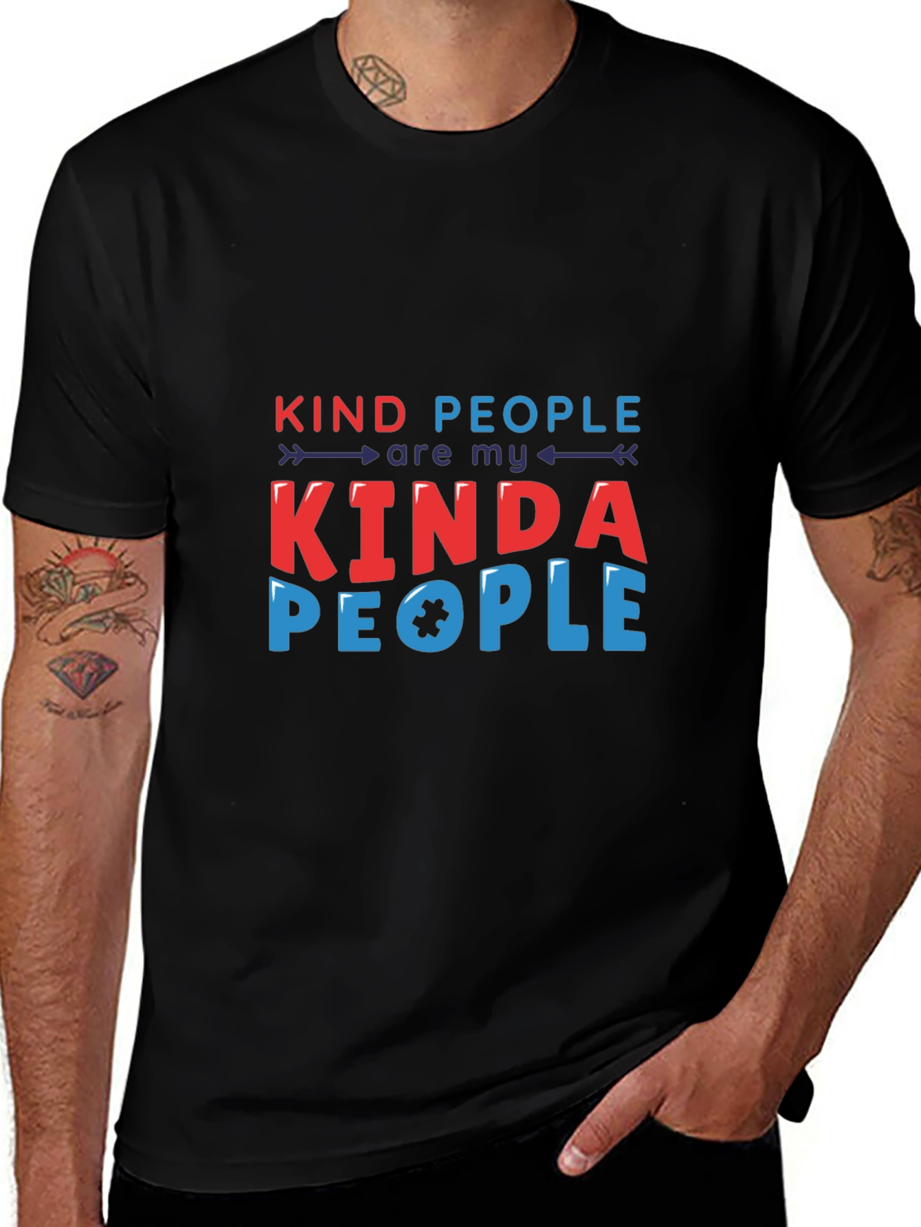 Kind People T-Shirt - Positive Vibes