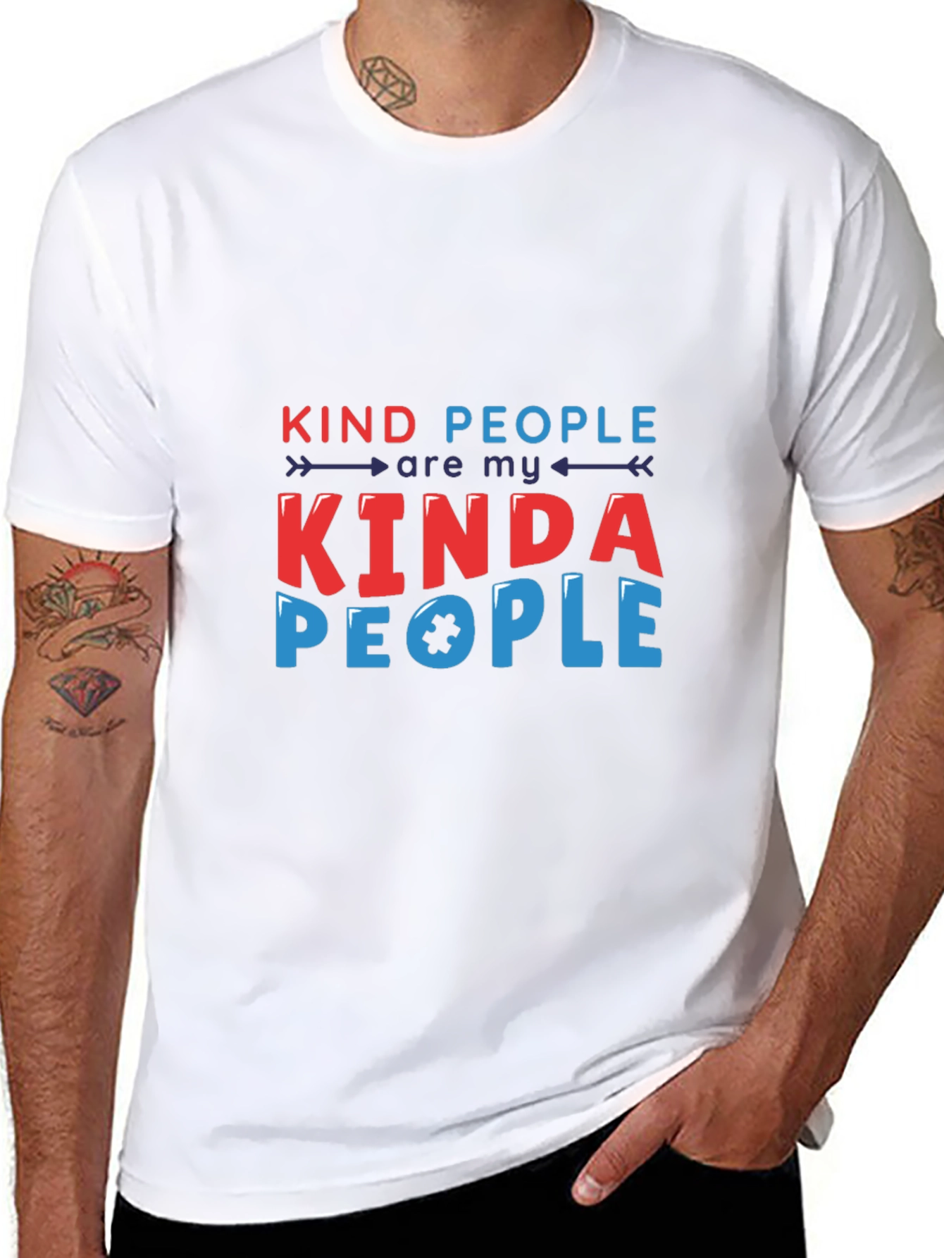 Kind People T-Shirt - Positive Vibes