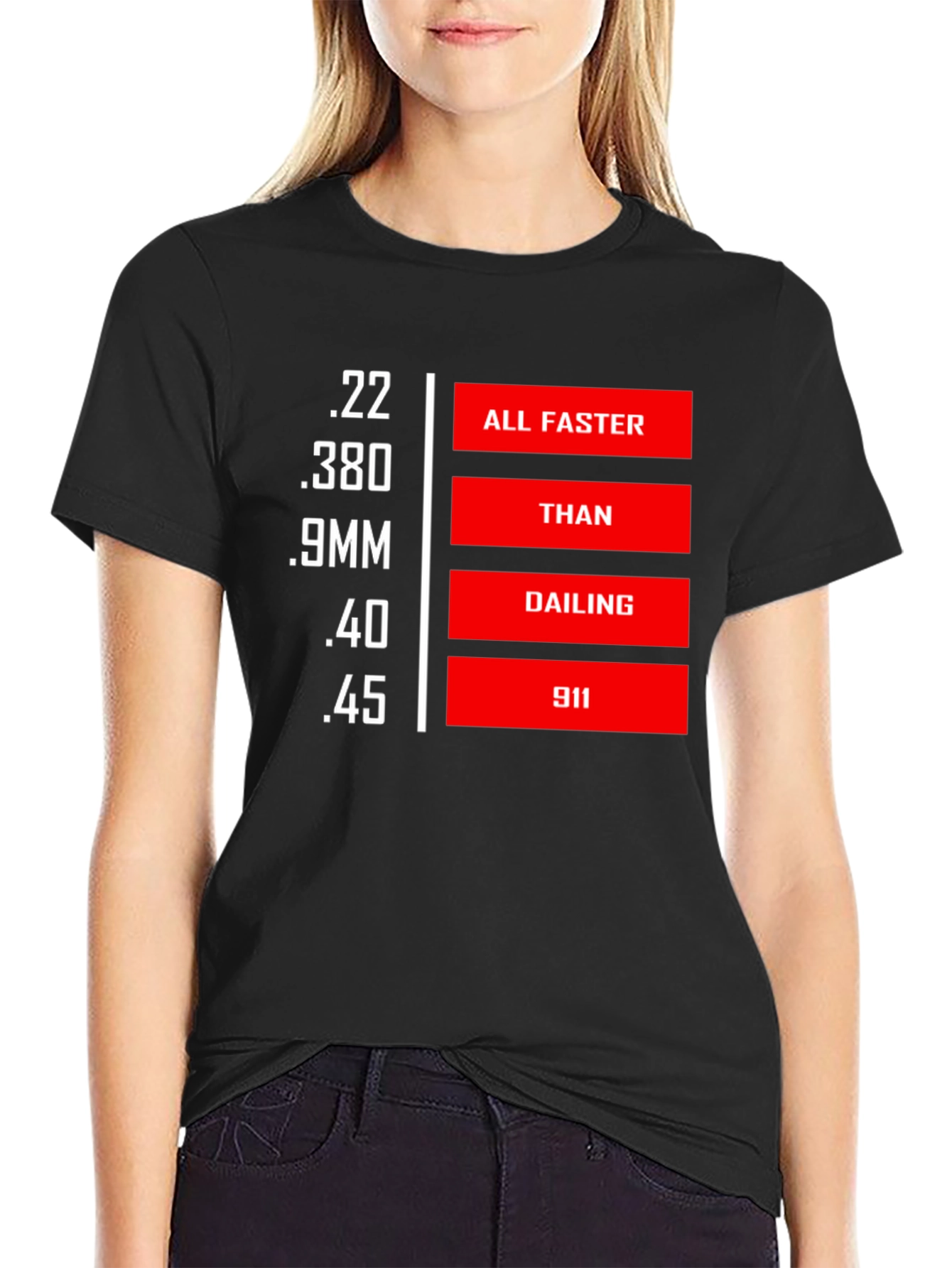 Faster Than Calling 911 Graphic T-Shirt