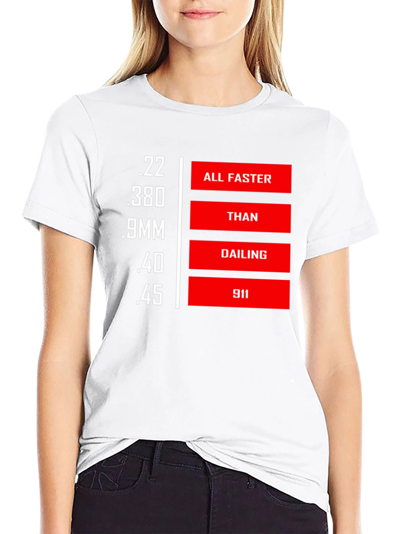 Faster Than Calling 911 Graphic T-Shirt
