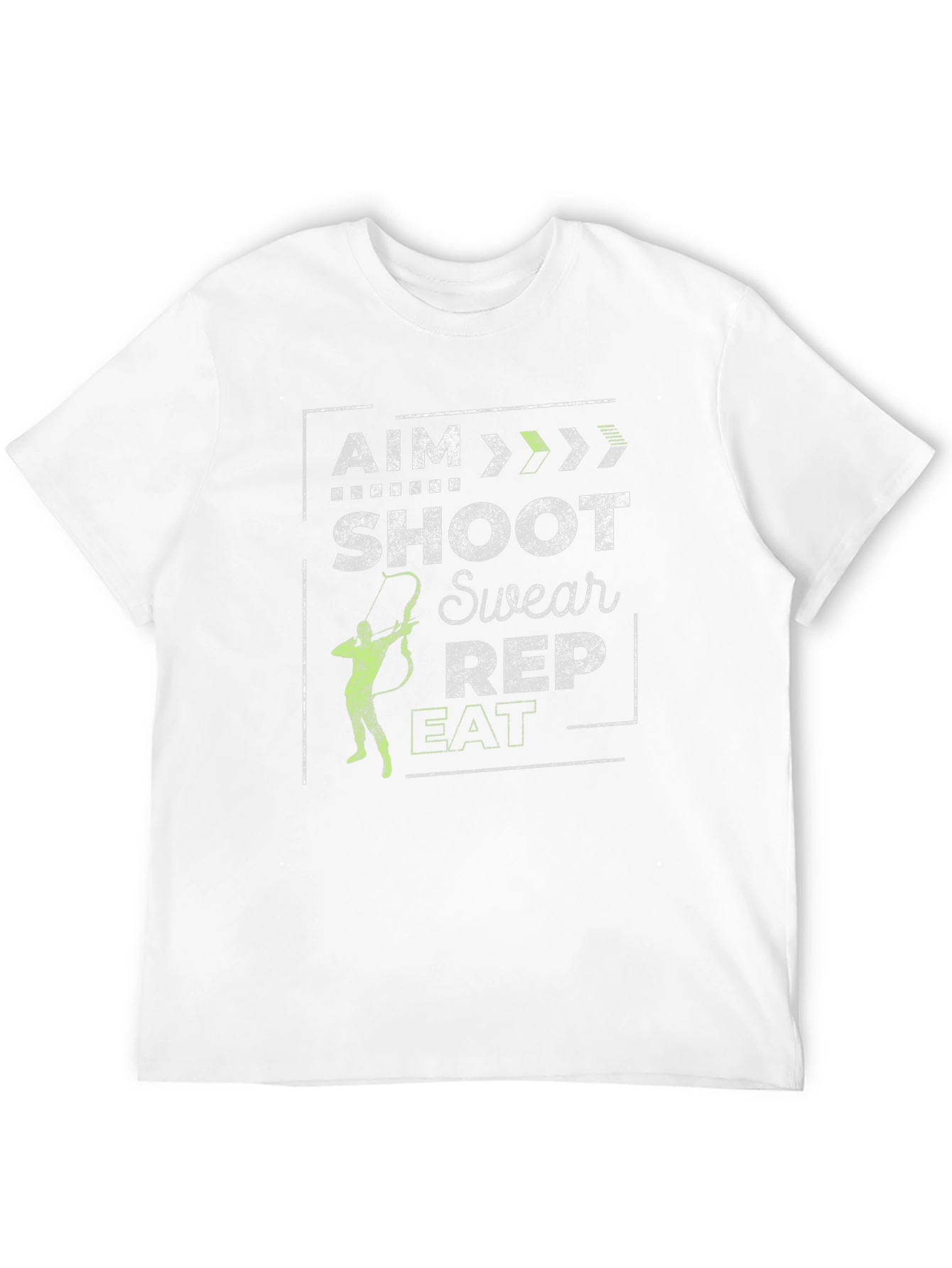 Archer T-Shirt - Aim Shoot Swear Rep Eat