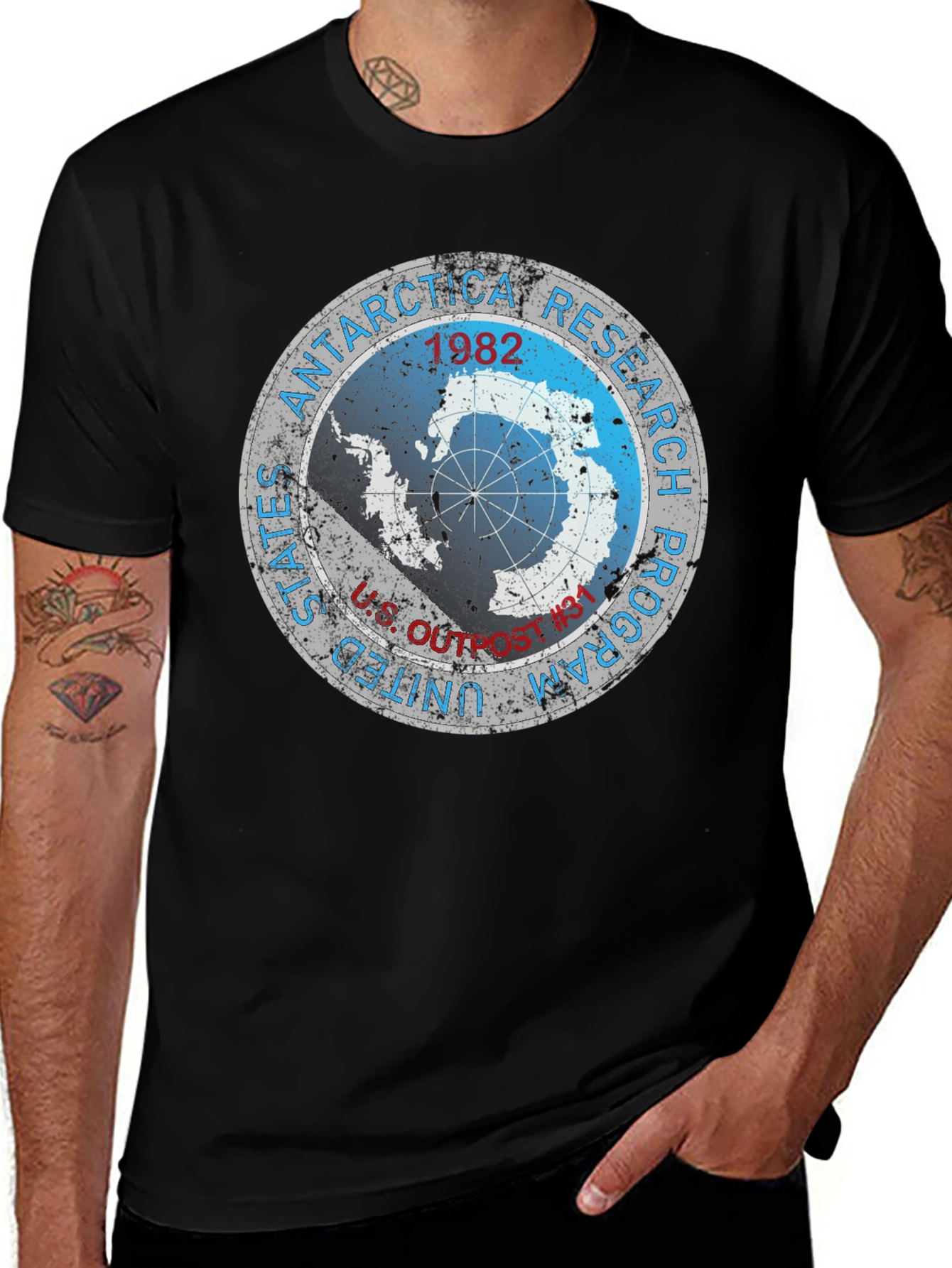 Antarctica Research Program 1982 T-Shirt