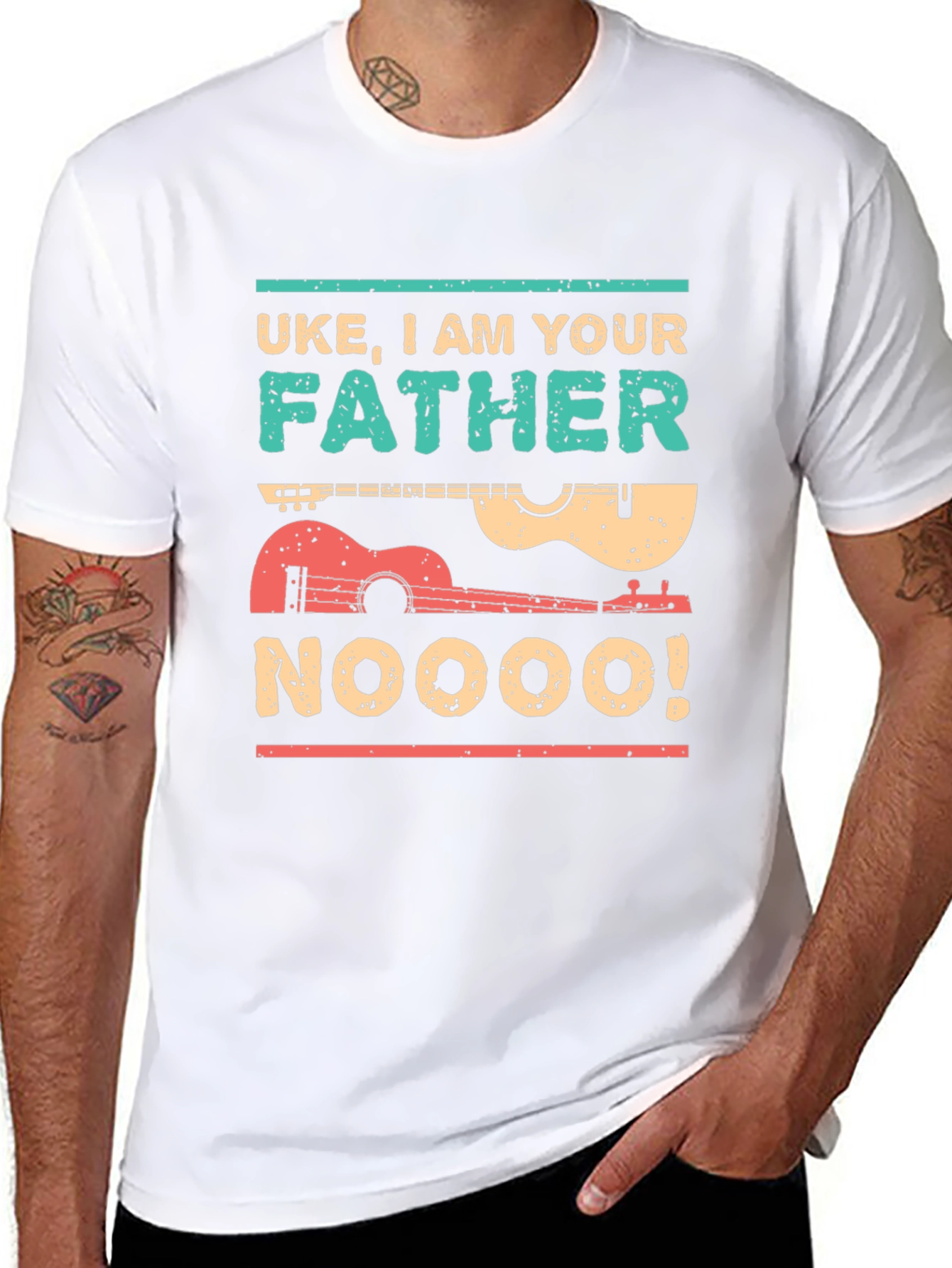 Uke I am Your Father T-Shirt - Ukulele Musician