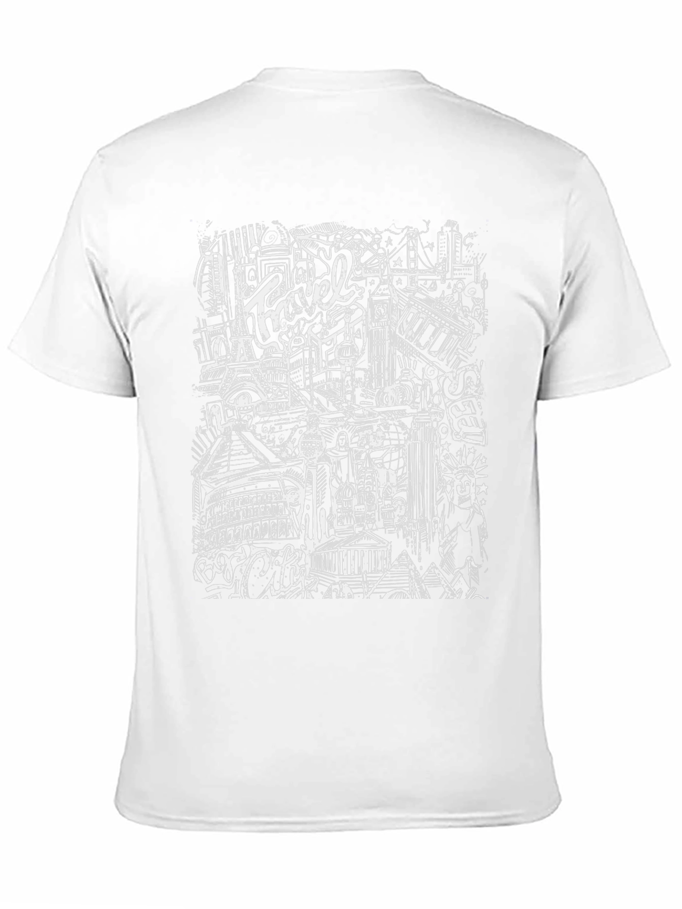 Travel City Graphic Tee - Black