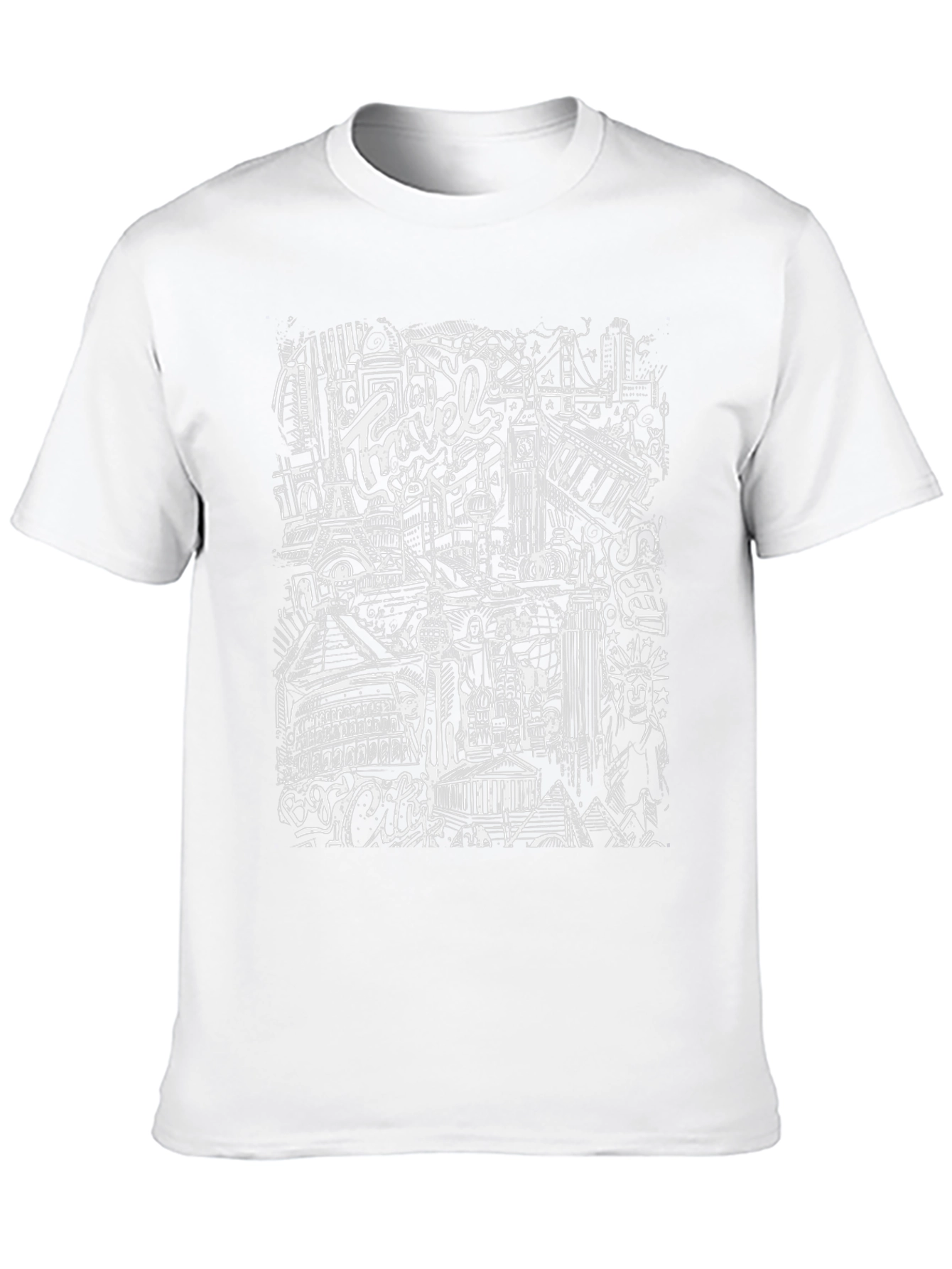 Travel City Graphic Tee - Black