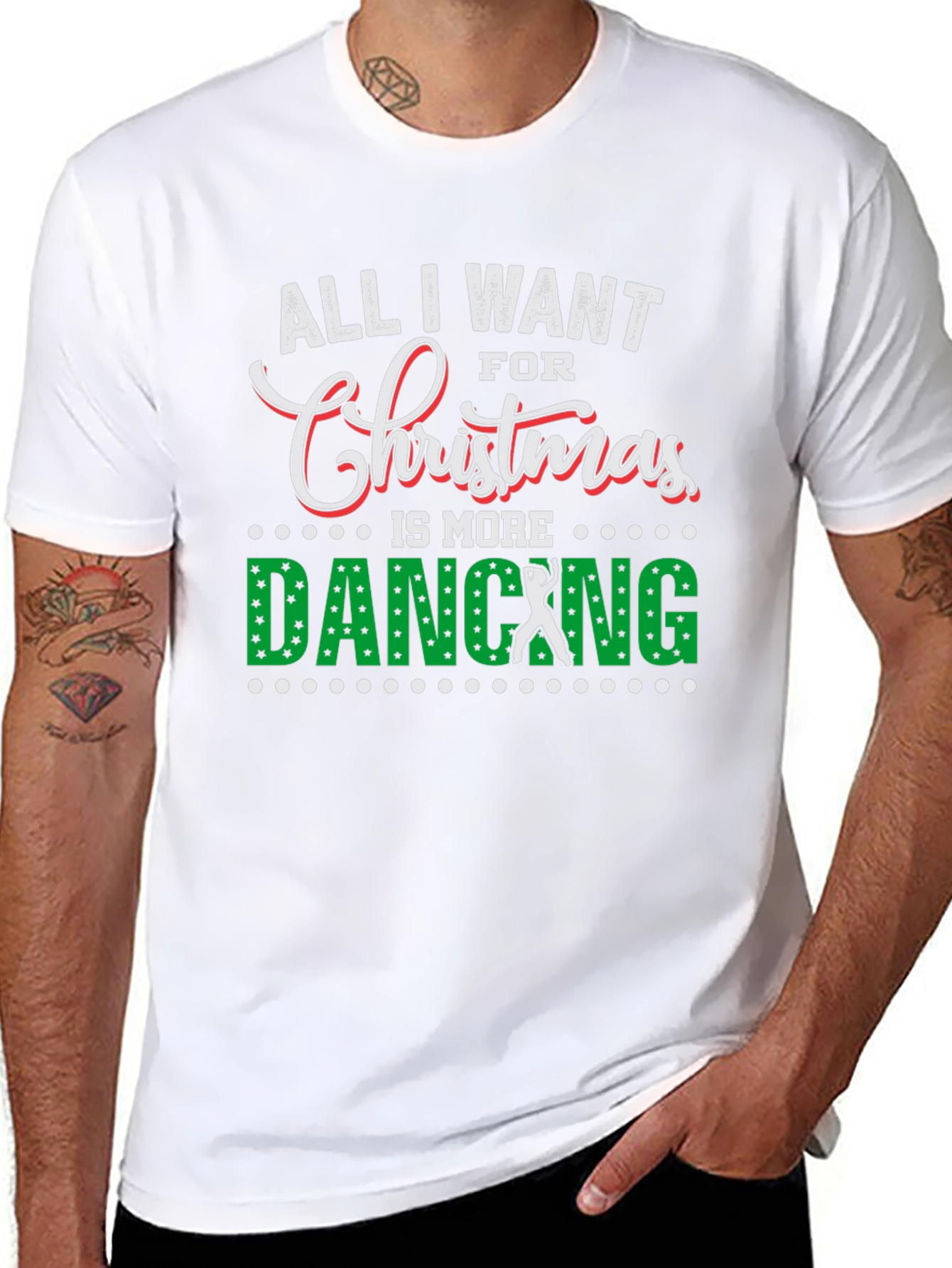Christmas Dancing Graphic Tee