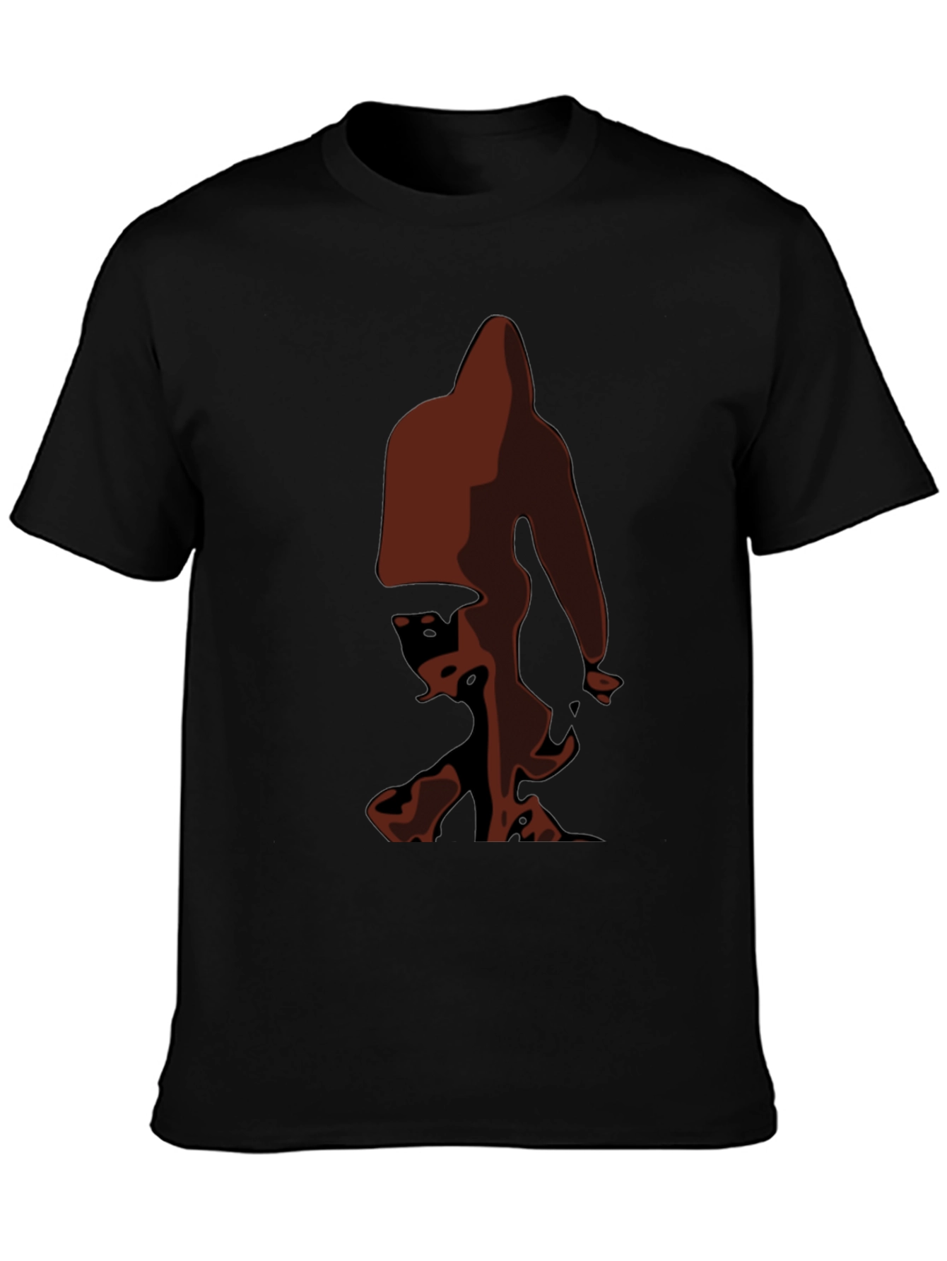 Bigfoot Silhouette T-Shirt - Black