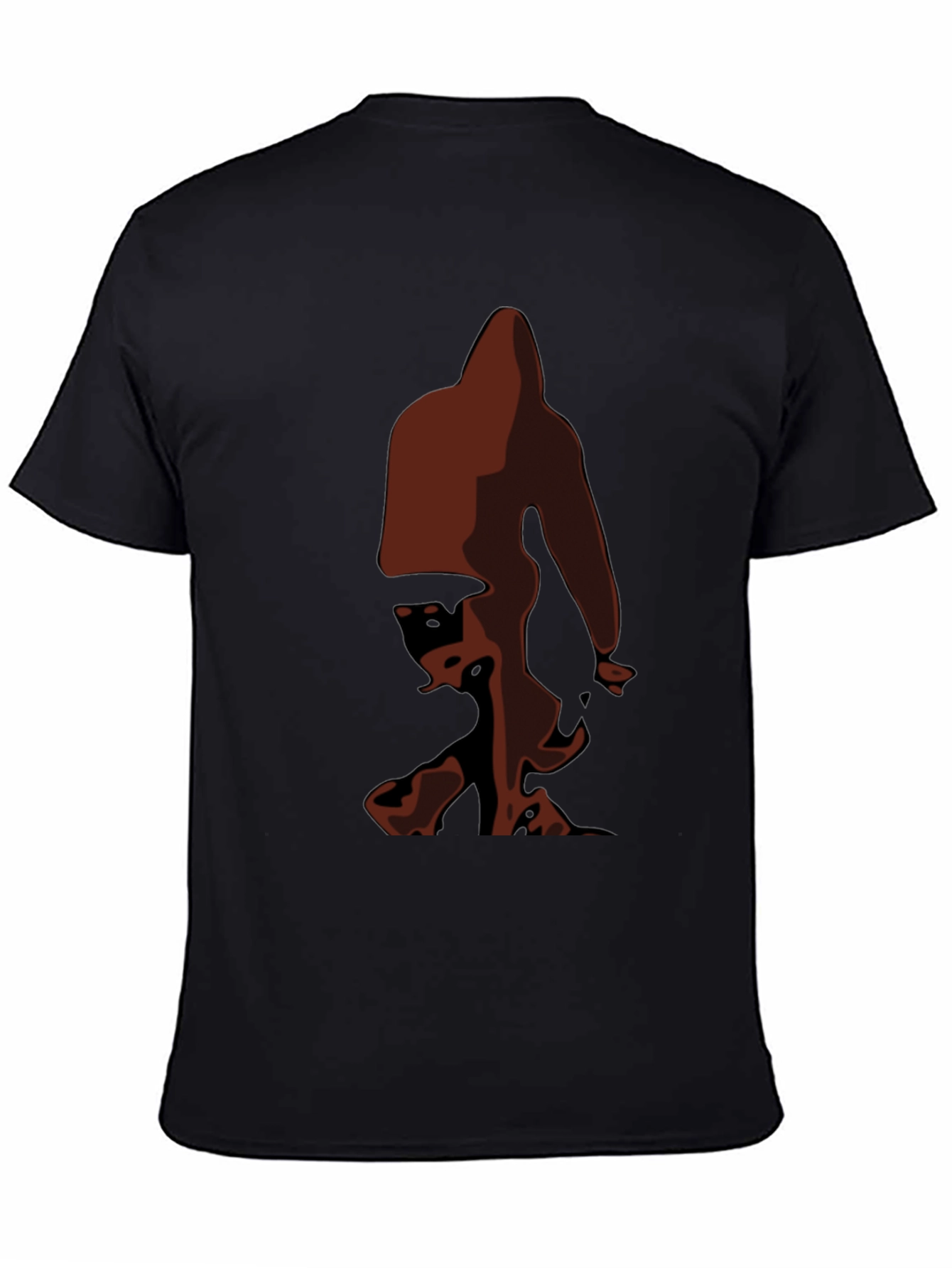 Bigfoot Silhouette T-Shirt - Black