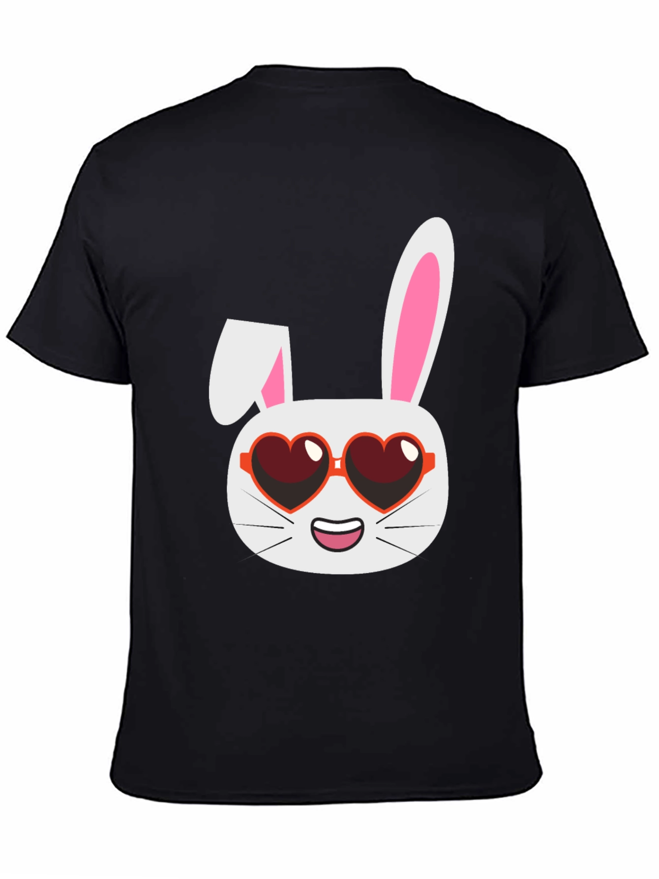 Bunny Heart Glasses Graphic Tee