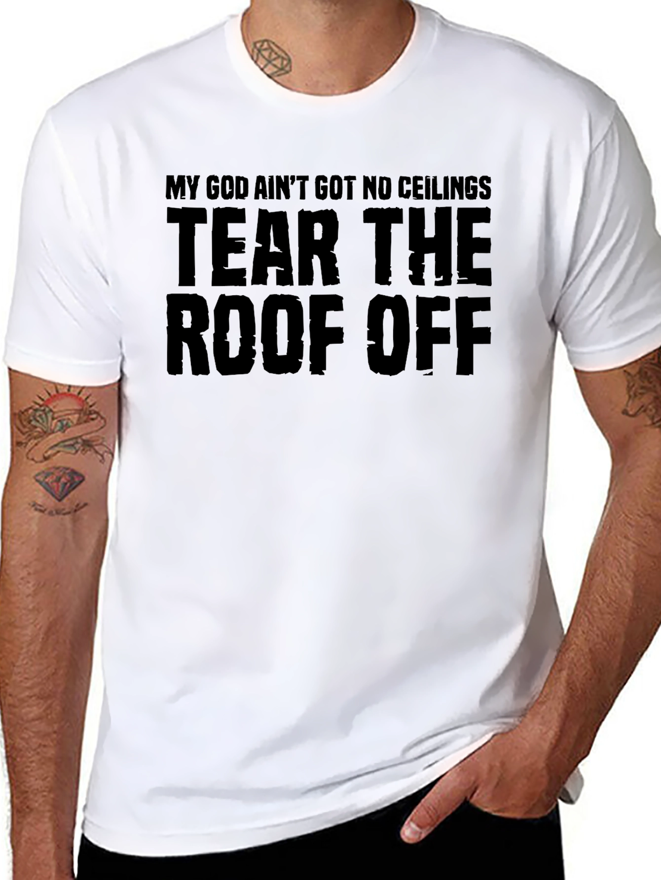 Tear The Roof Off Graphic Tee