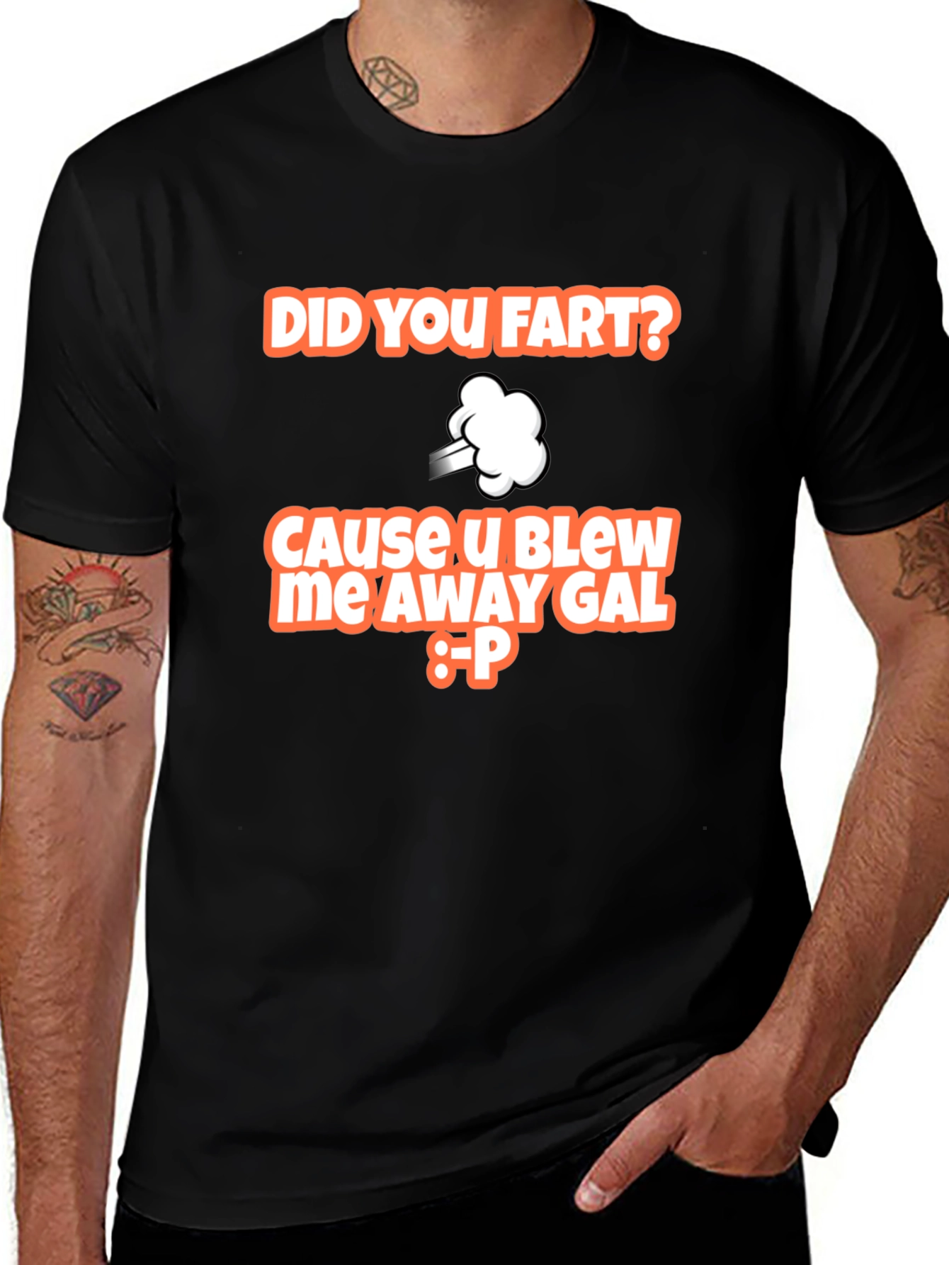 Did You Fart T-Shirt Funny Graphic Tee