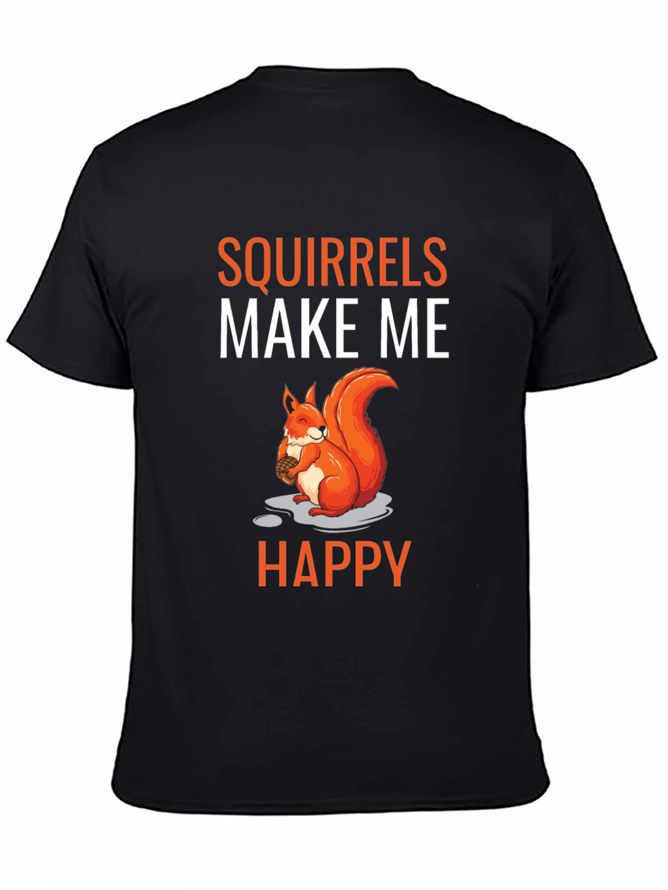 Squirrels Make Me Happy Graphic Tee