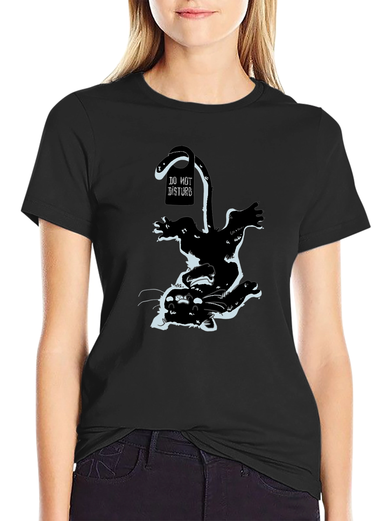 Do Not Disturb Cat T-Shirt