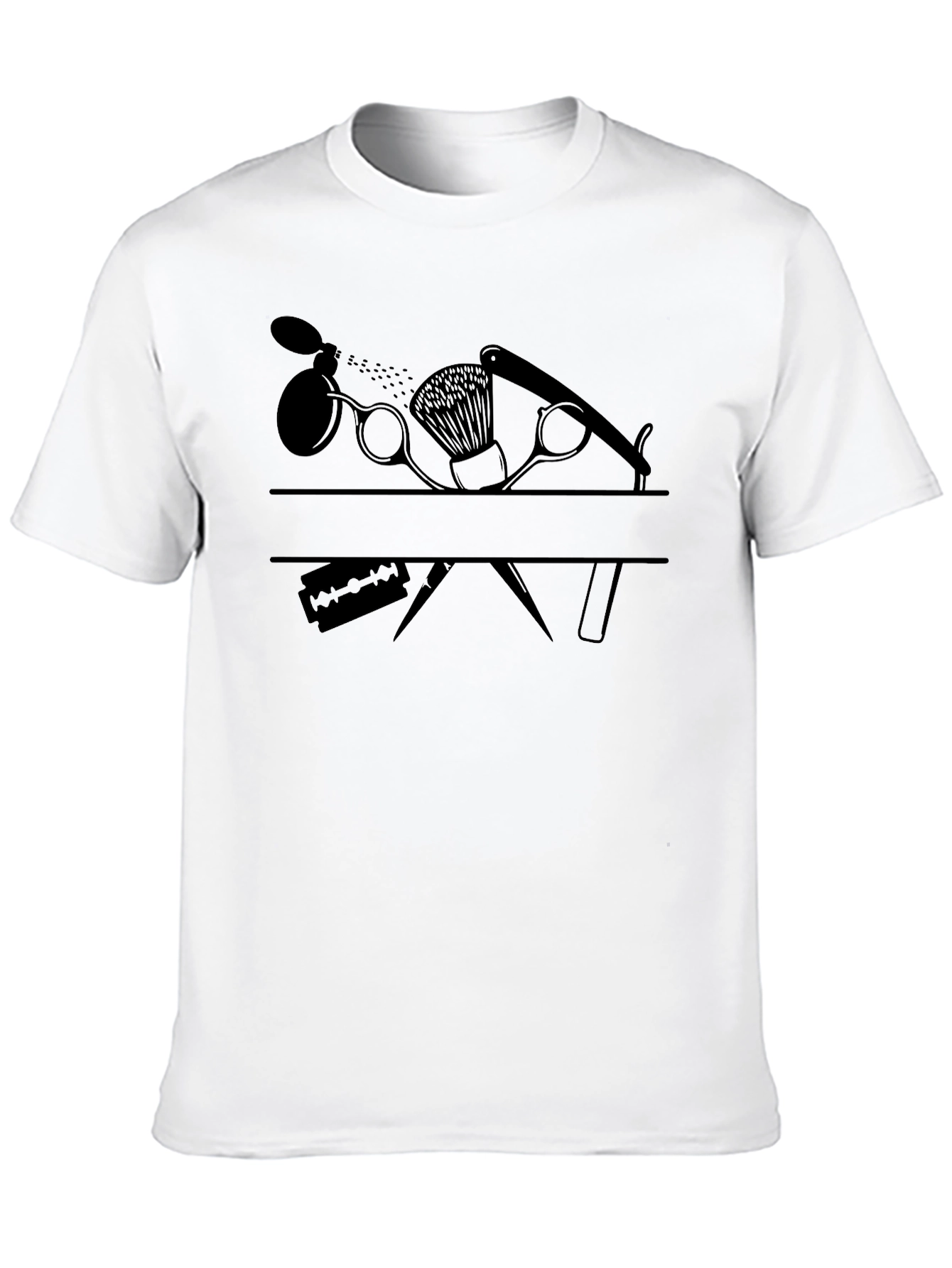 Barber Tool T-Shirt - Black