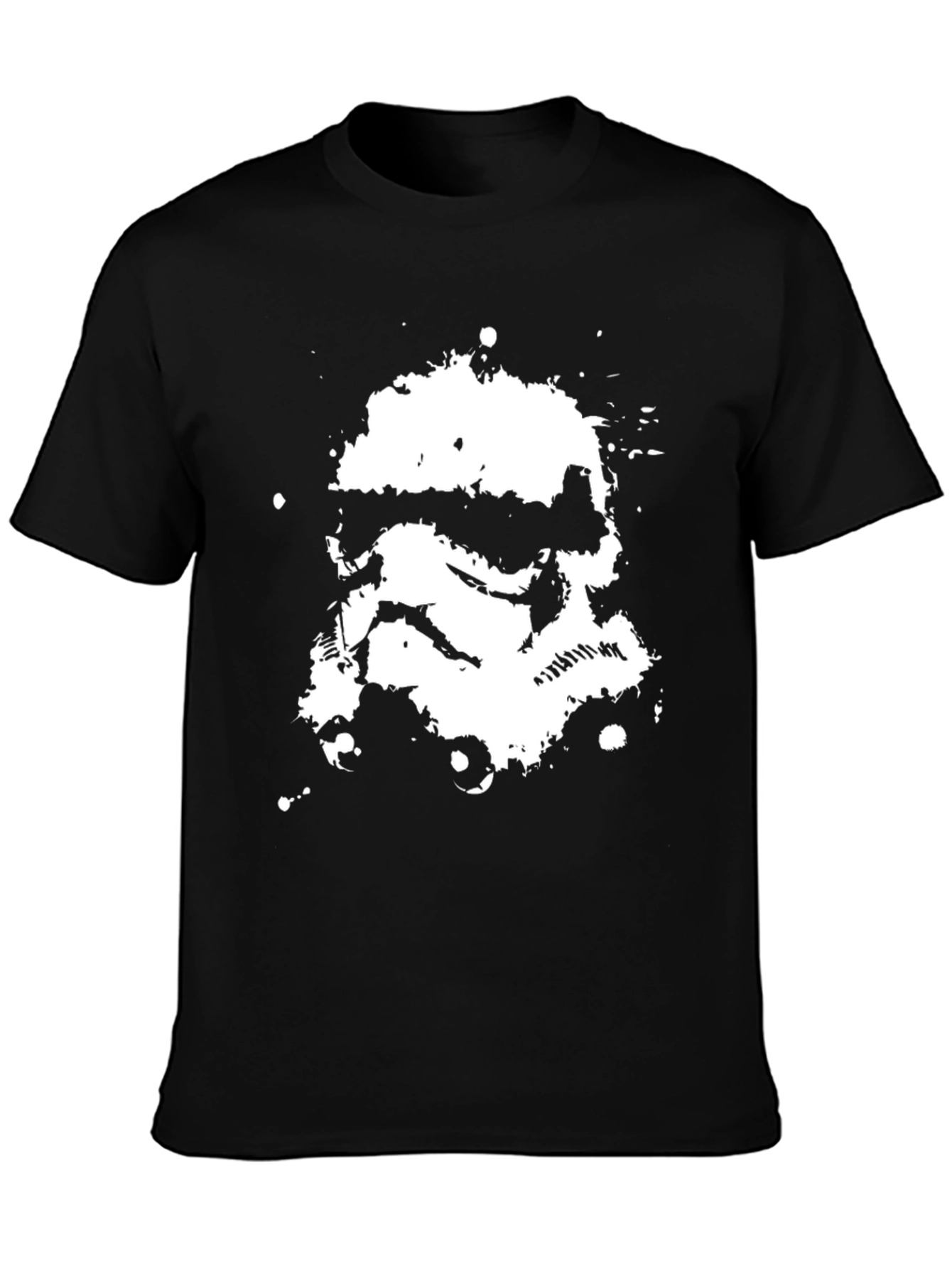 Stormtrooper Ink Splatter T-Shirt - Black