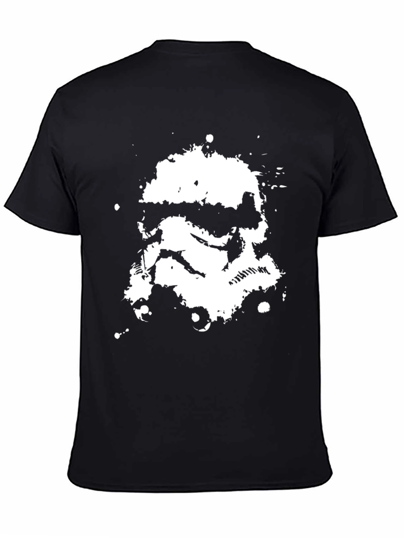 Stormtrooper Ink Splatter T-Shirt - Black