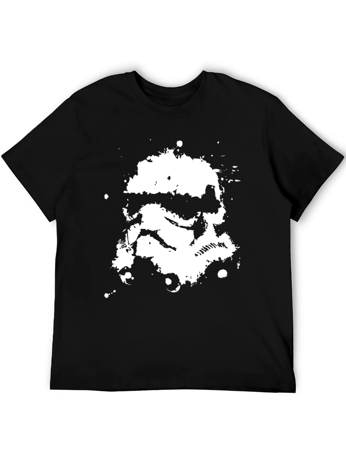 Stormtrooper Ink Splatter T-Shirt - Black