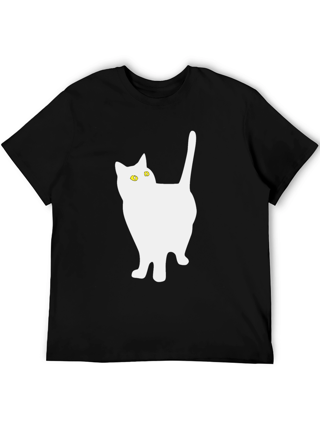 Black Cat T-Shirt - Unique Graphic Tee