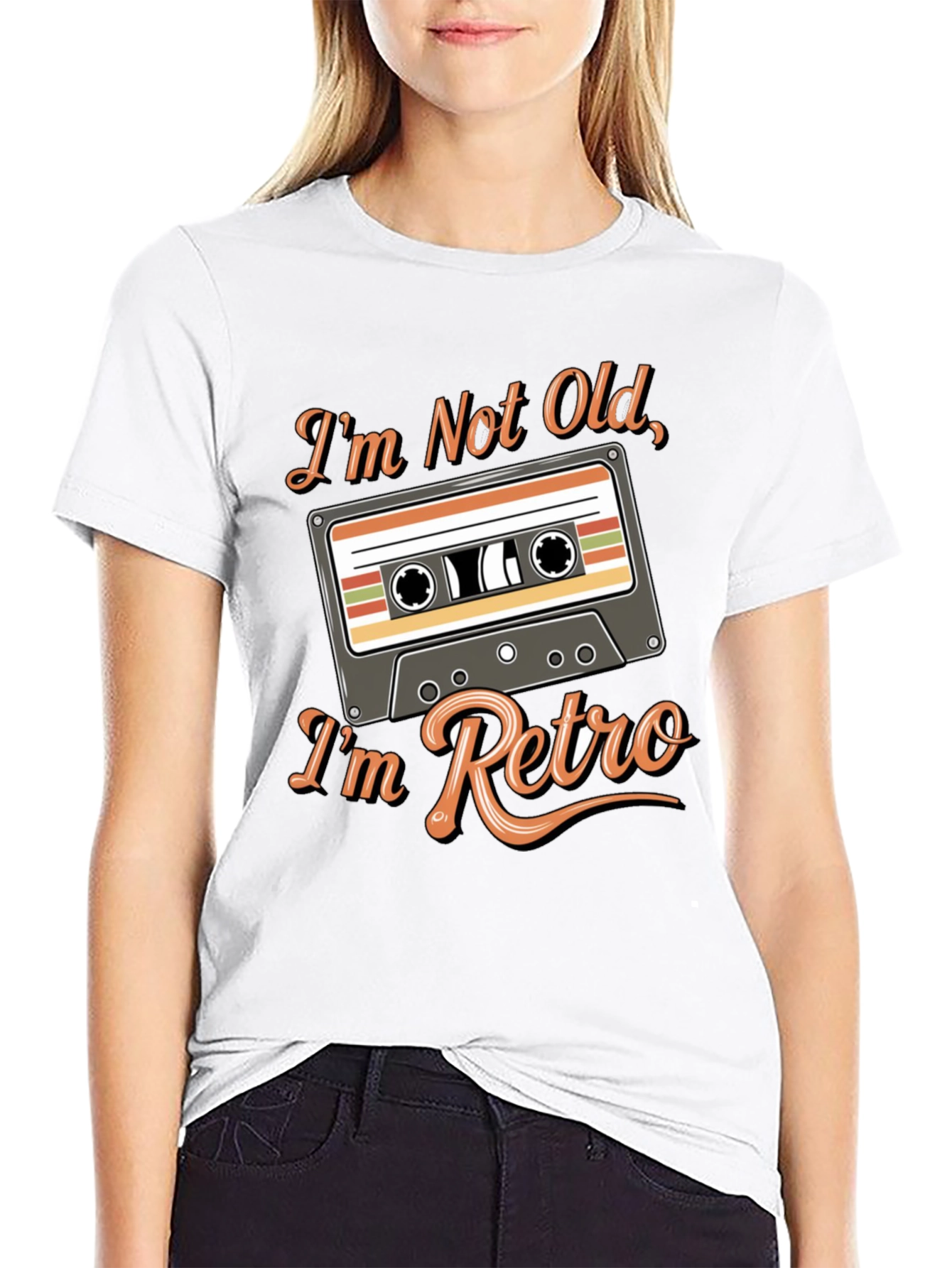 Retro Cassette Tape T-Shirt - Im Not Old