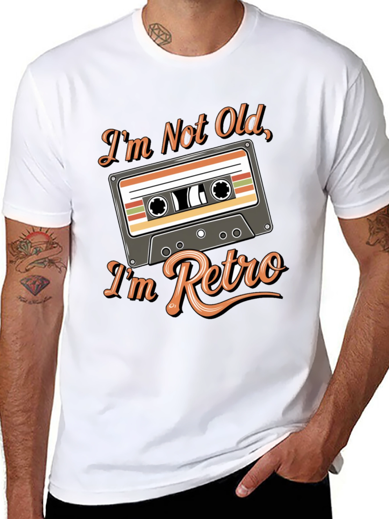 Retro Cassette Tape T-Shirt - Im Not Old
