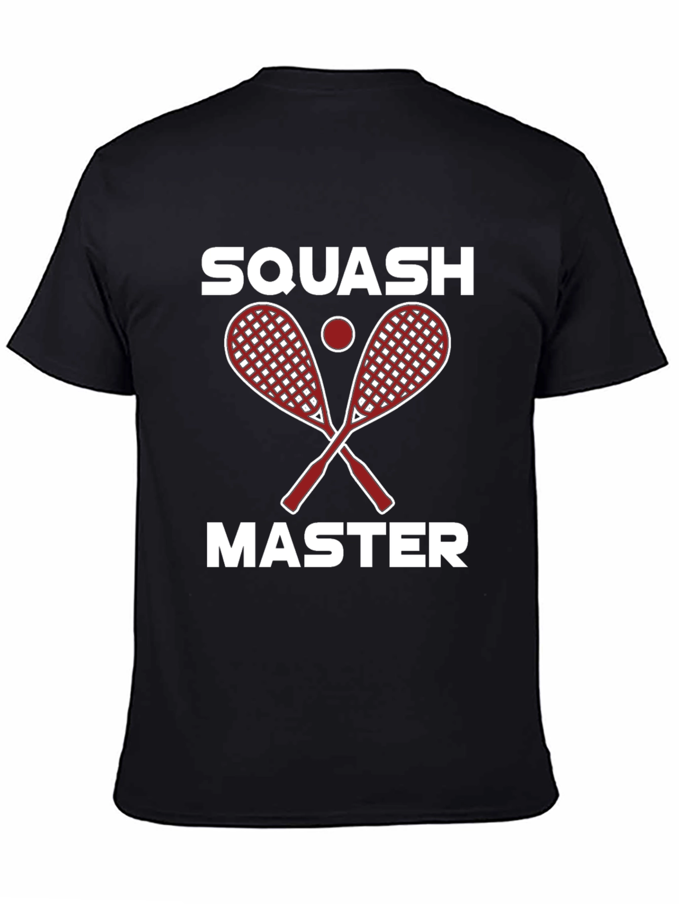 Squash Master Graphic Tee - Sporty & Stylish