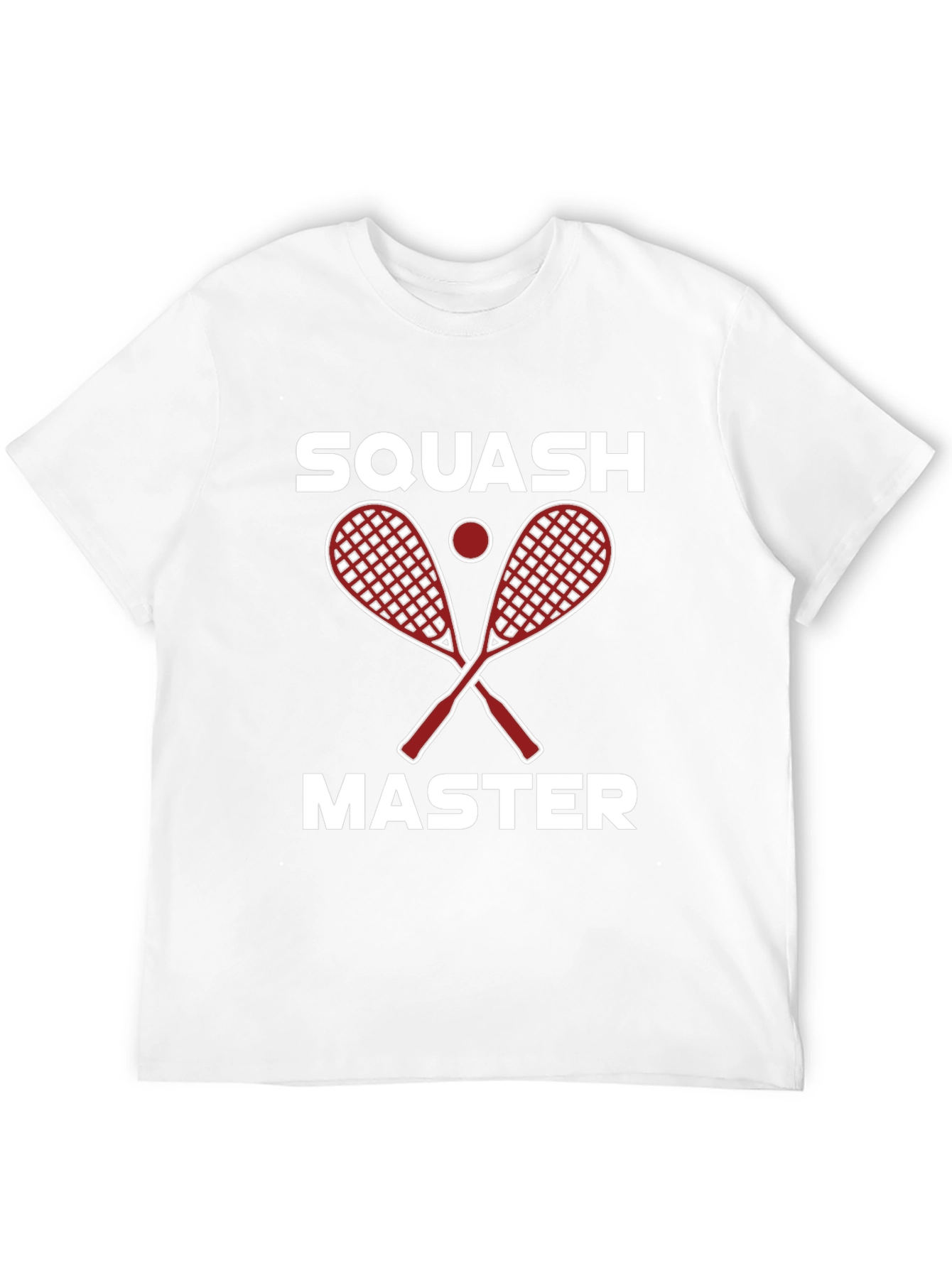 Squash Master Graphic Tee - Sporty & Stylish