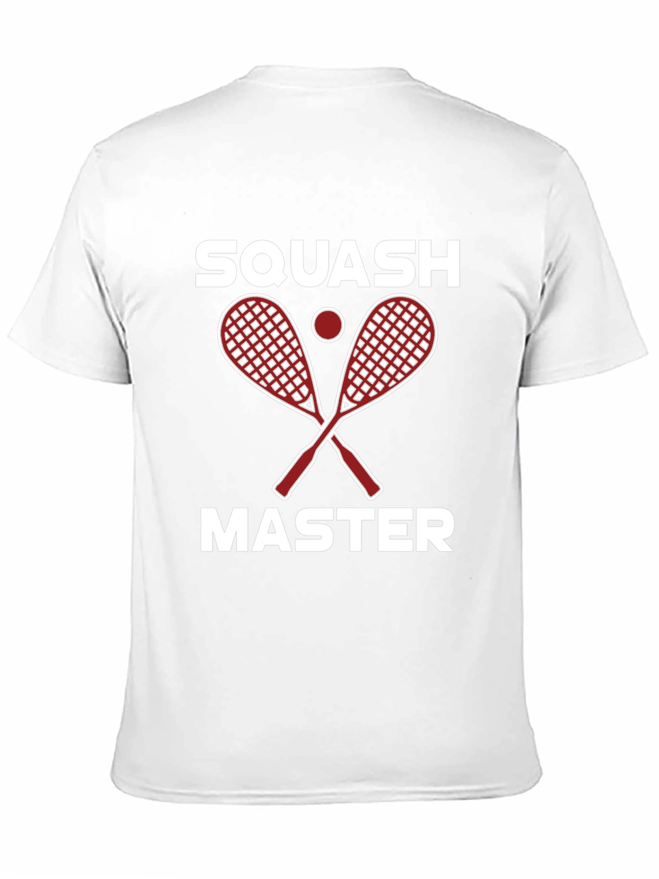 Squash Master Graphic Tee - Sporty & Stylish
