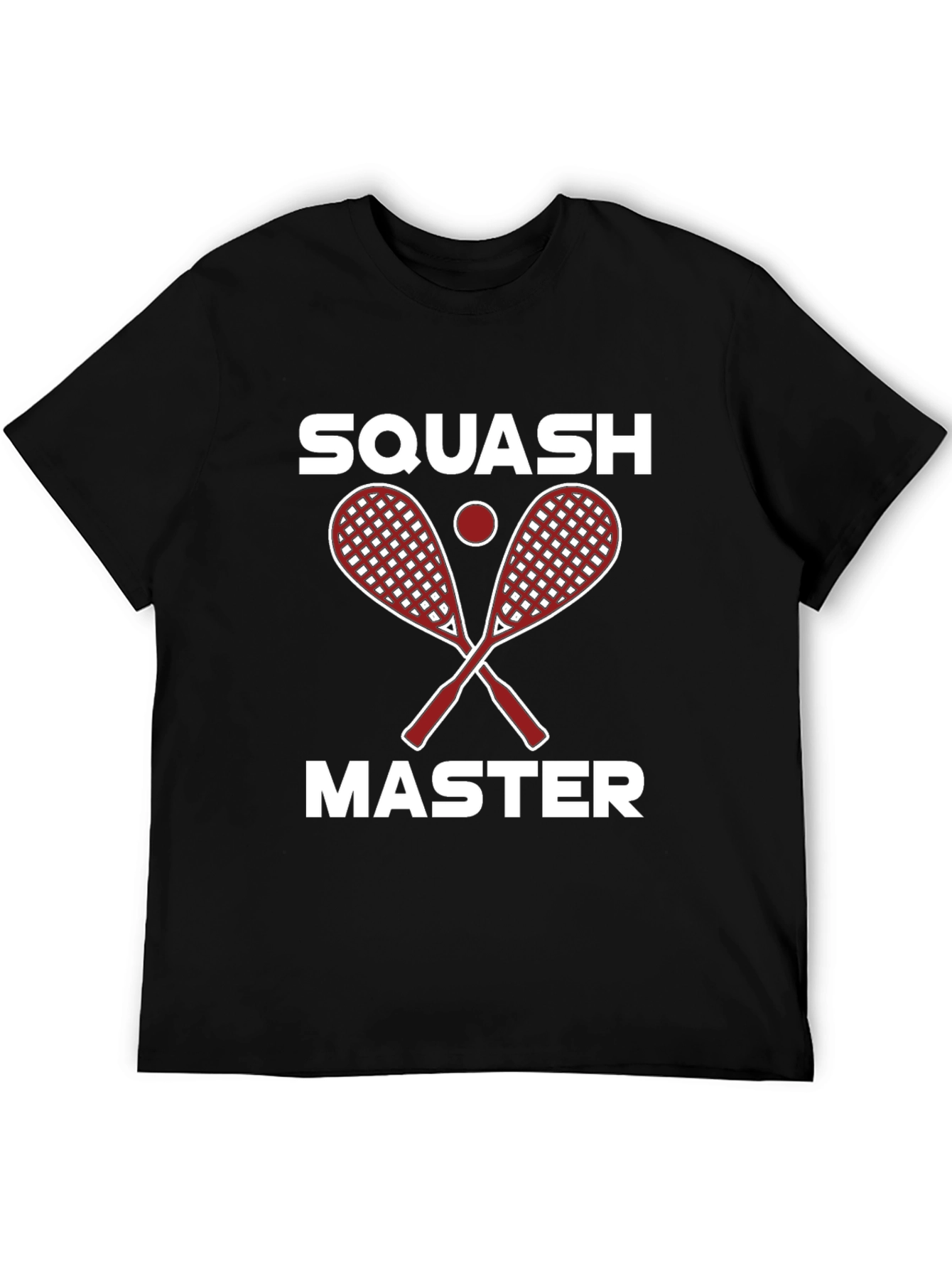 Squash Master Graphic Tee - Sporty & Stylish