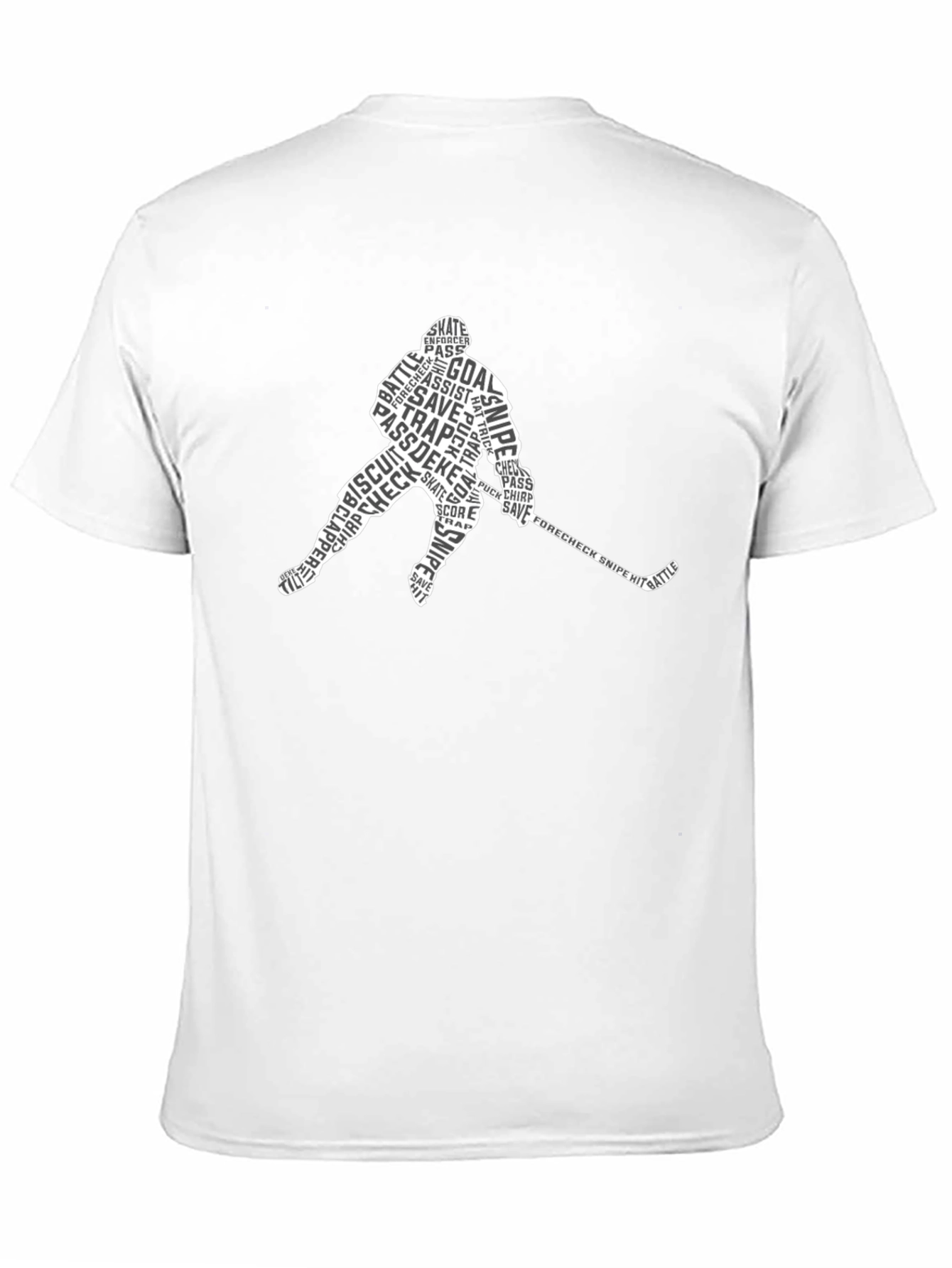 Hockey Word Art T-Shirt