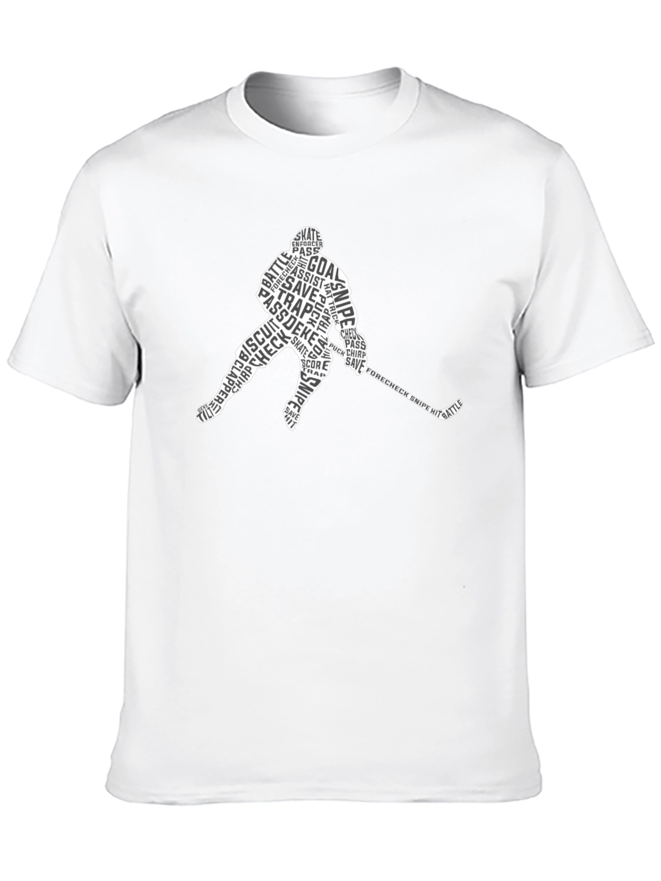 Hockey Word Art T-Shirt