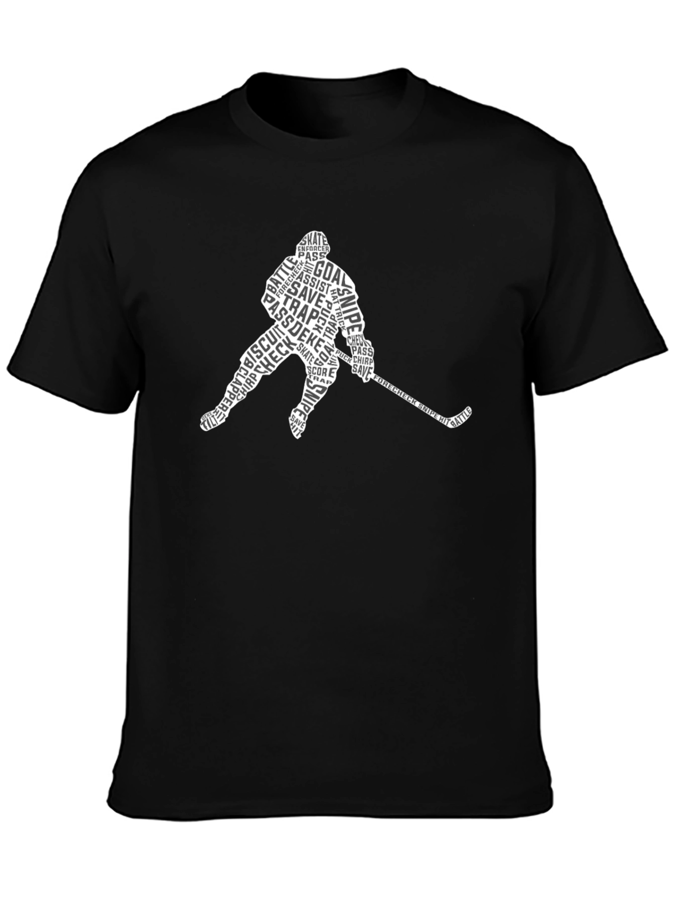 Hockey Word Art T-Shirt
