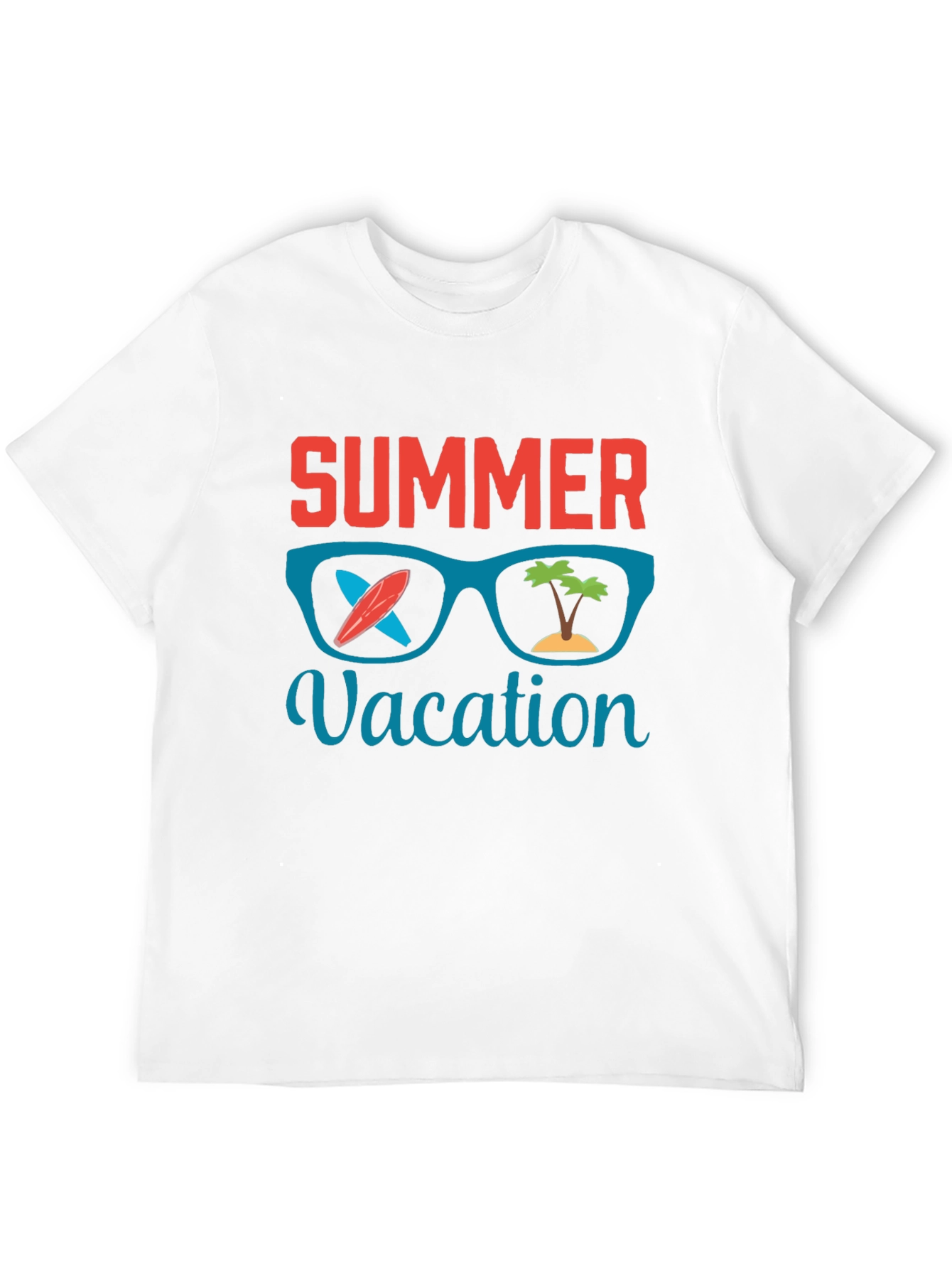 Summer Vacation Graphic Tee - Relaxed Fit